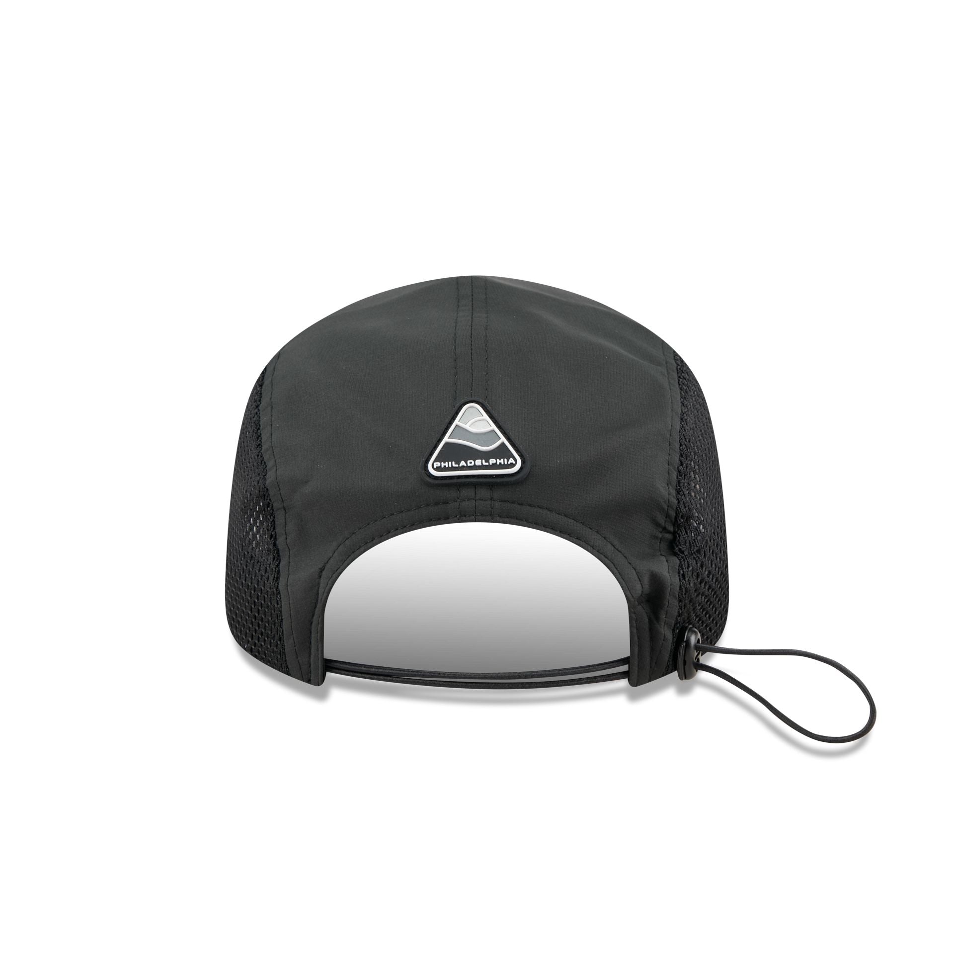 Philadelphia Eagles Black Poly Runner Adjustable Hat - Image 6