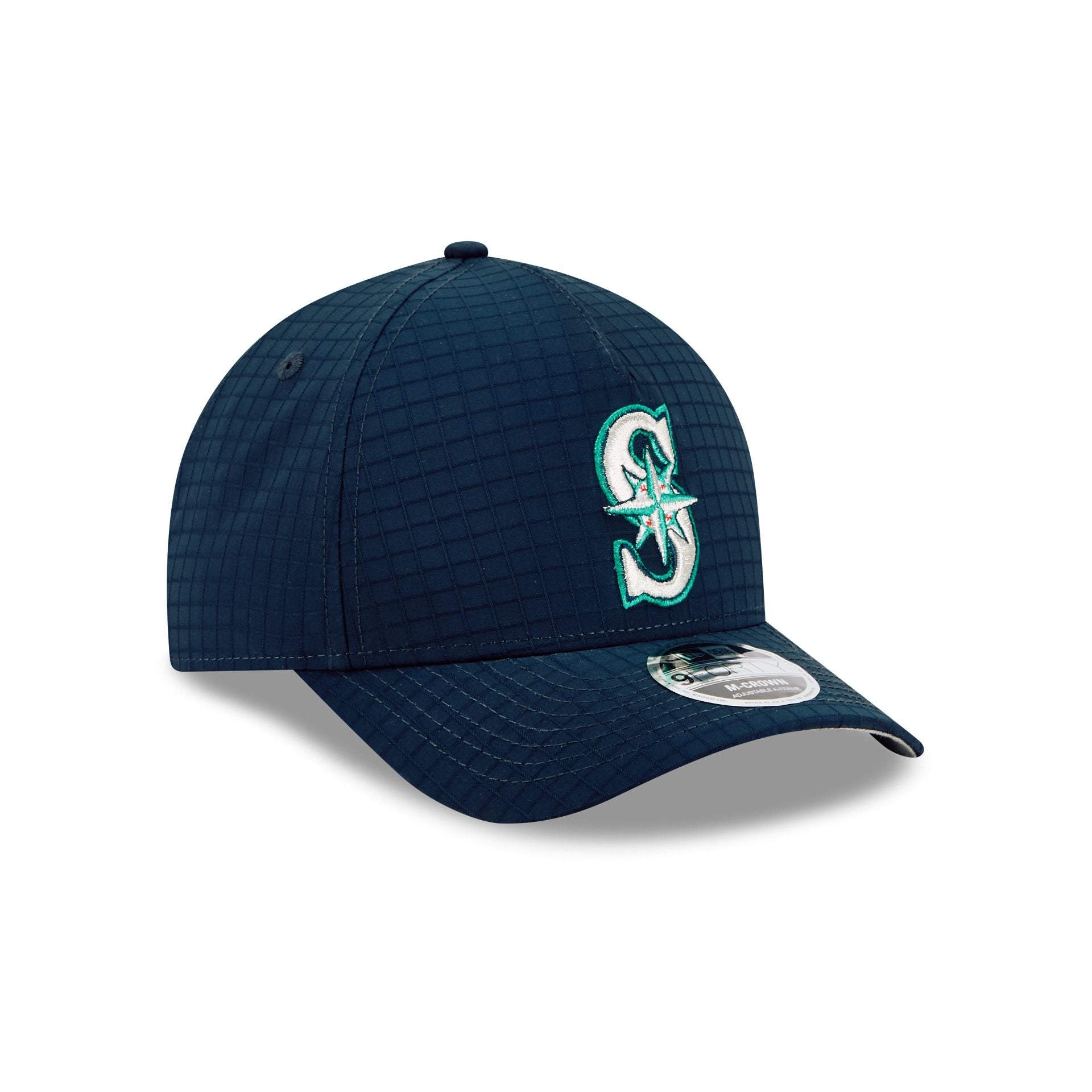 Seattle Mariners Ripstop 9FORTY M-Crown A-Frame Snapback Hat - Image 3