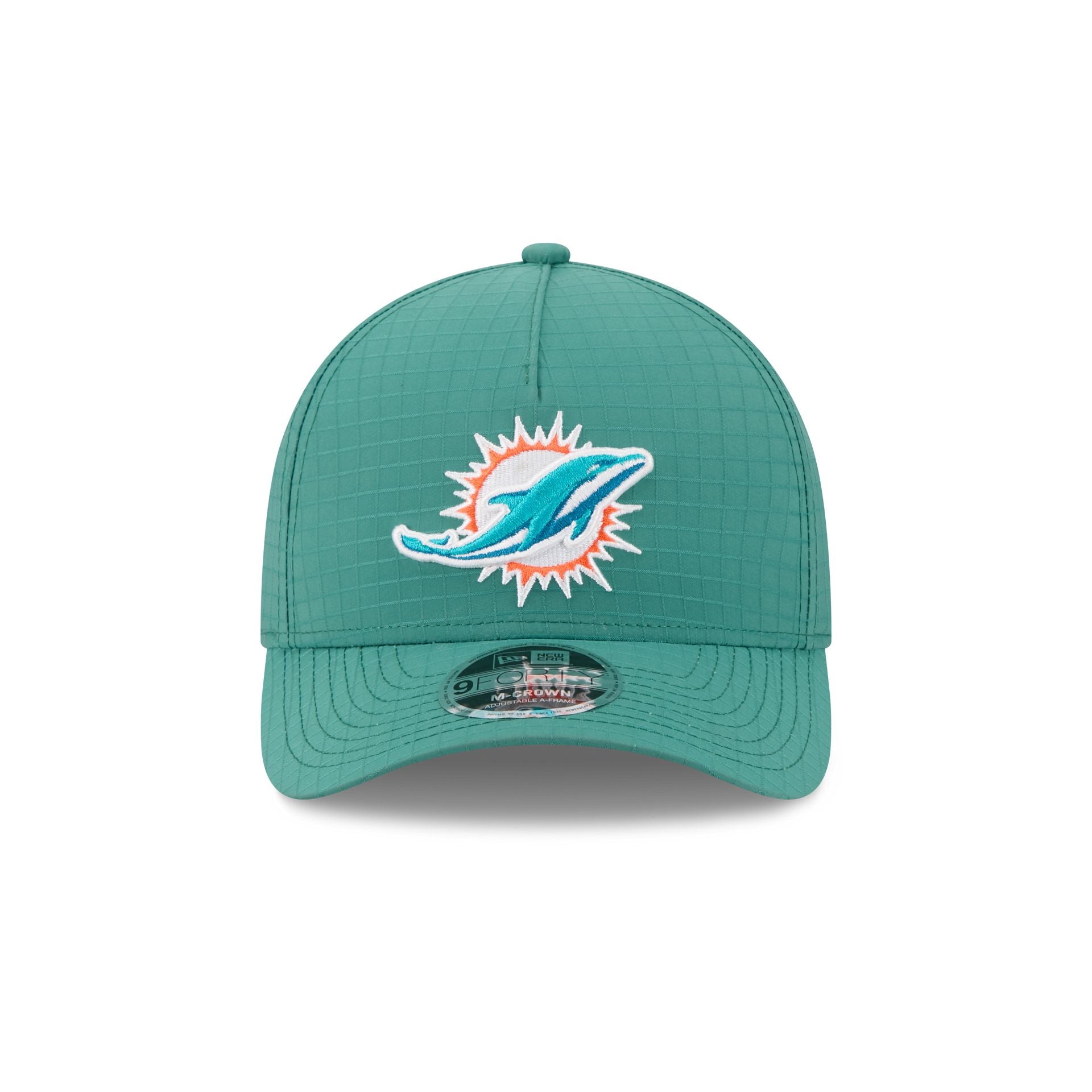 Miami Dolphins Ripstop 9FORTY M-Crown A-Frame Snapback Hat - Image 2