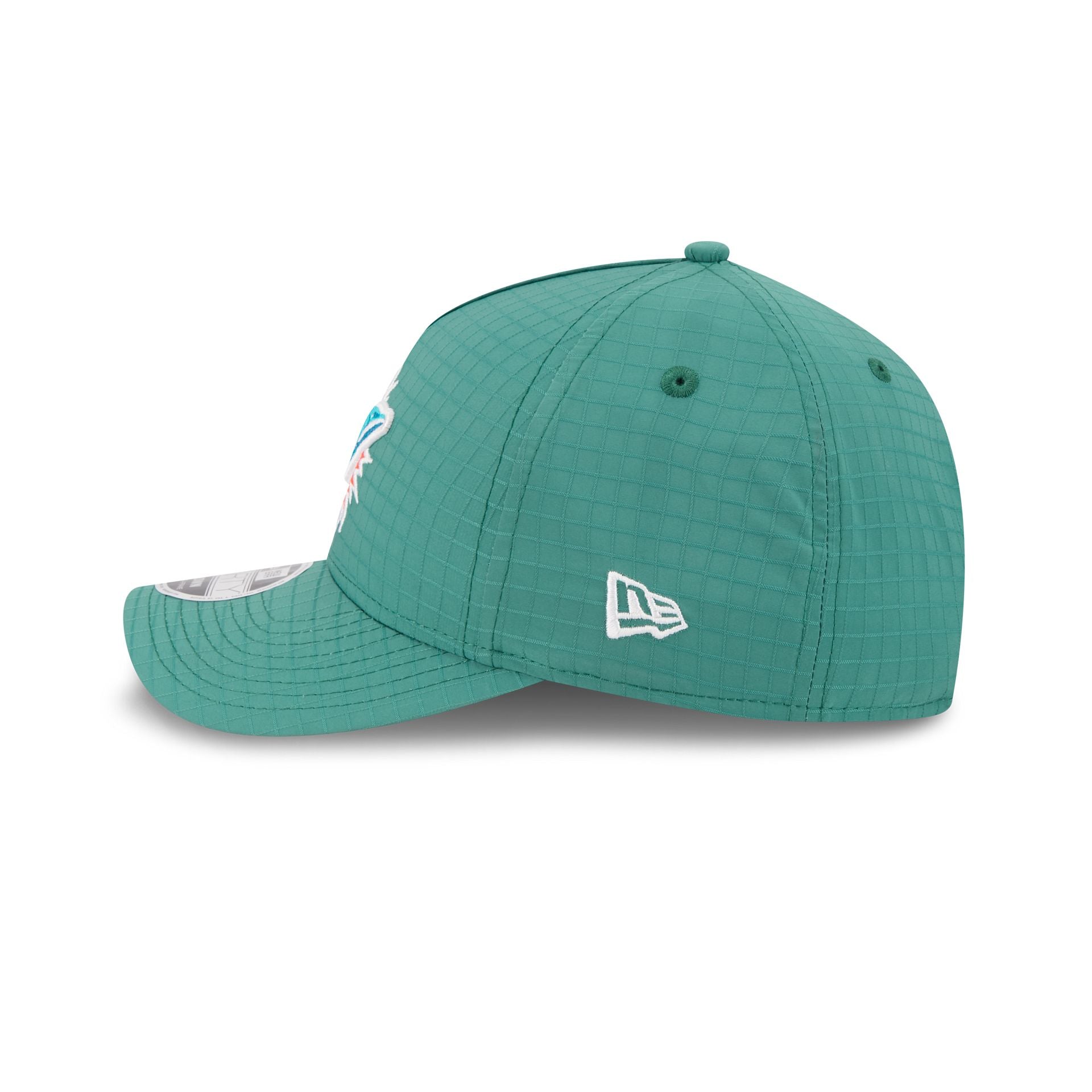 Miami Dolphins Ripstop 9FORTY M-Crown A-Frame Snapback Hat - Image 4