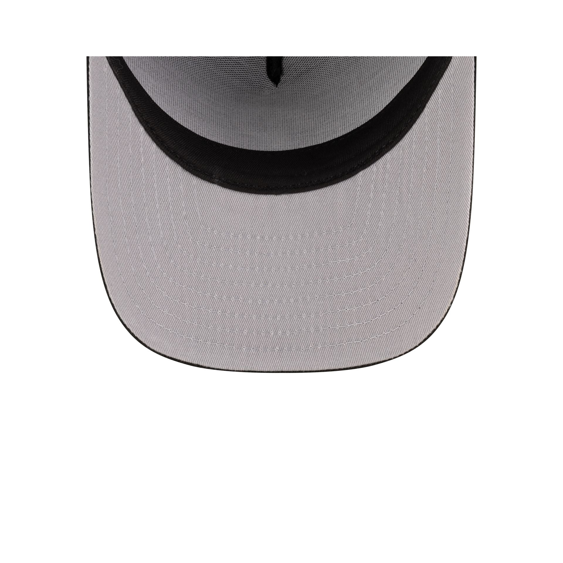 Philadelphia Phillies Black Script Safety Pin 59FIFTY A-Frame Fitted Hat - Image 7