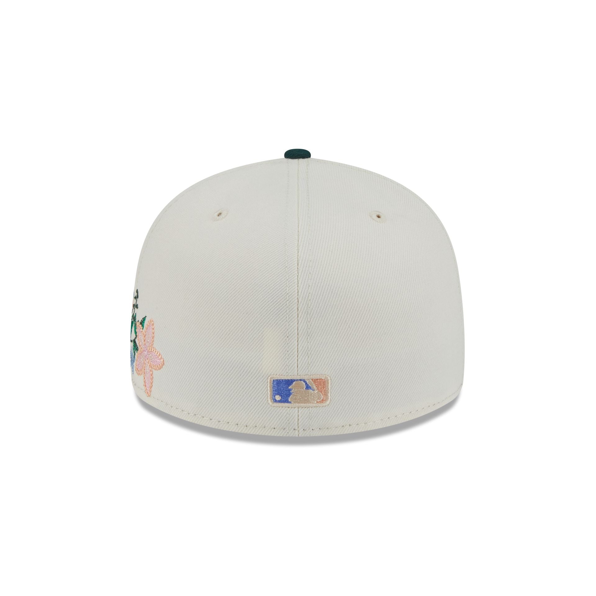 Athletics Tonal Florals White 59FIFTY Fitted Hat - Image 6