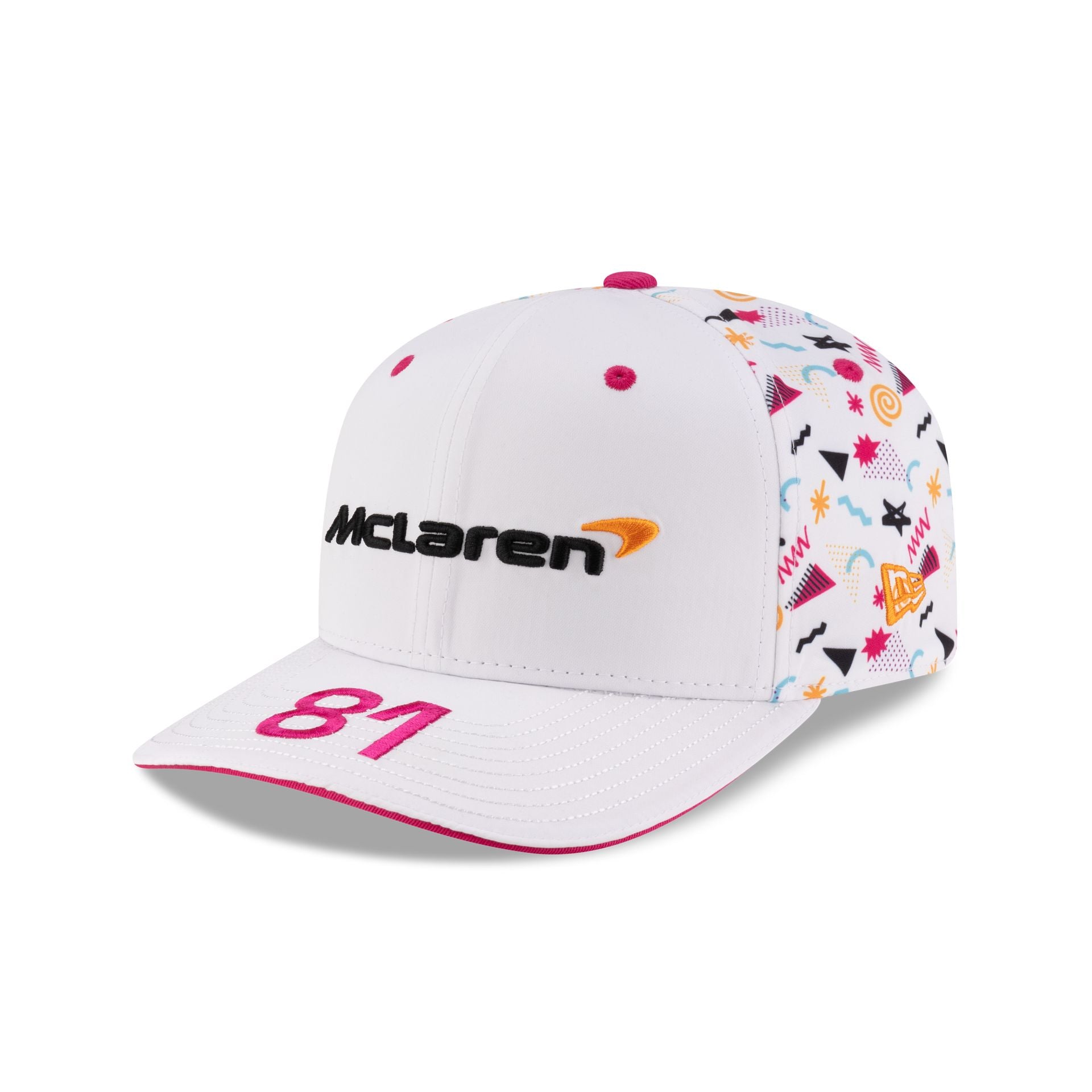 2025 Miami Race Special McLaren Formula 1 Team Oscar Piastri 9SEVENTY Stretch-Snap Hat - Image 3