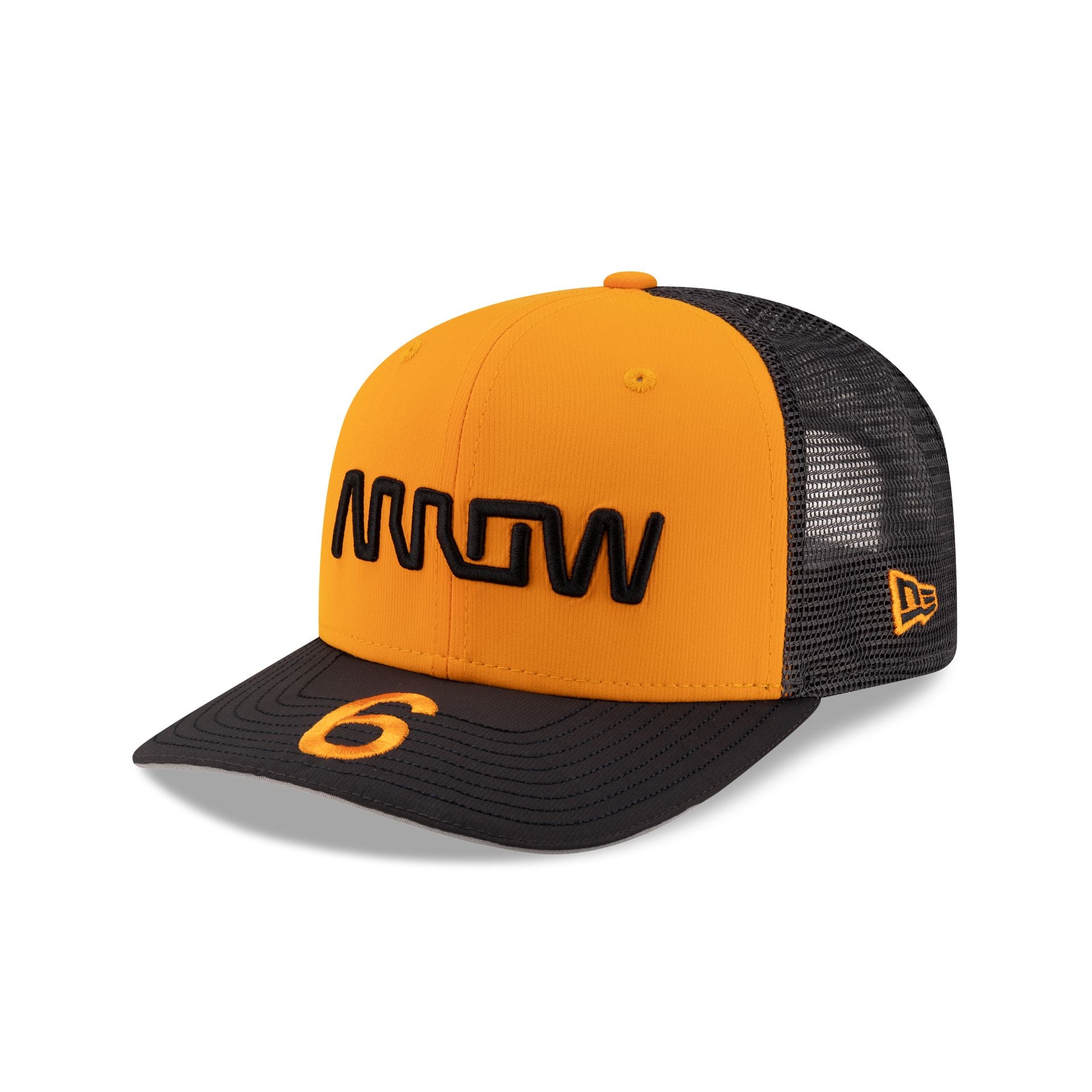 Arrow McLaren IndyCar Team Nolan Siegel 9SEVENTY Trucker Hat - Image 3