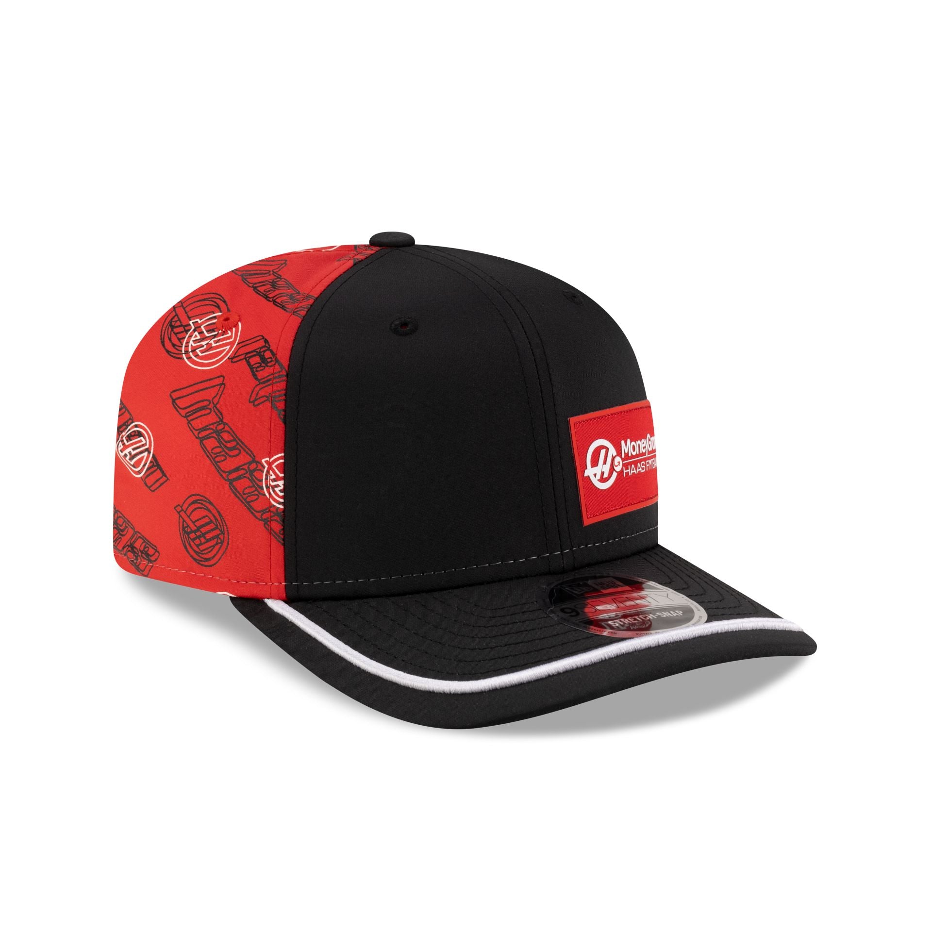 2025 Japan Race Special MoneyGram Haas F1 Team 9SEVENTY Stretch-Snap Hat - Image 3
