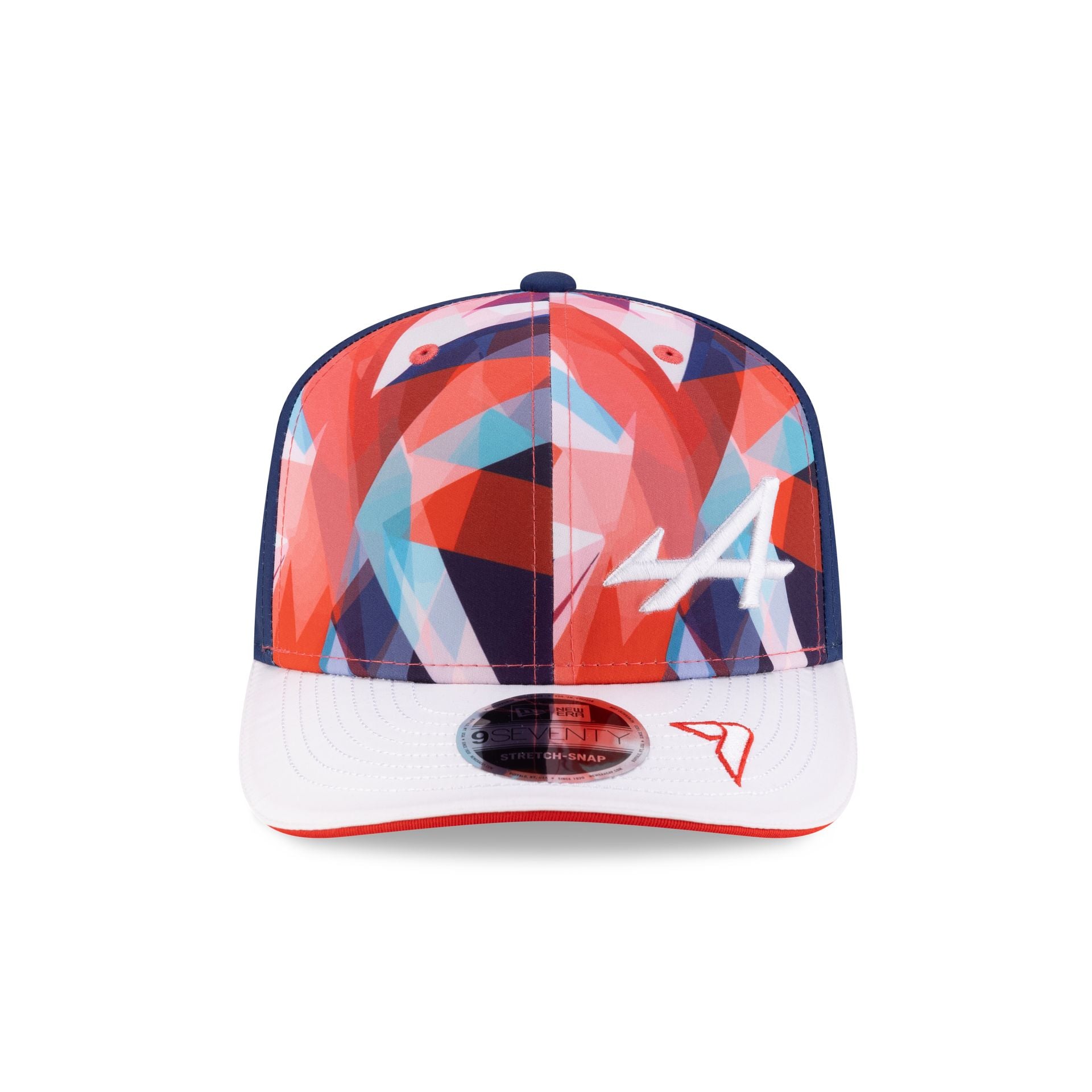 2025 Silverstone Race Special BWT Alpine F1 Team Jack Doohan 9SEVENTY Stretch-Snap Hat - Image 2