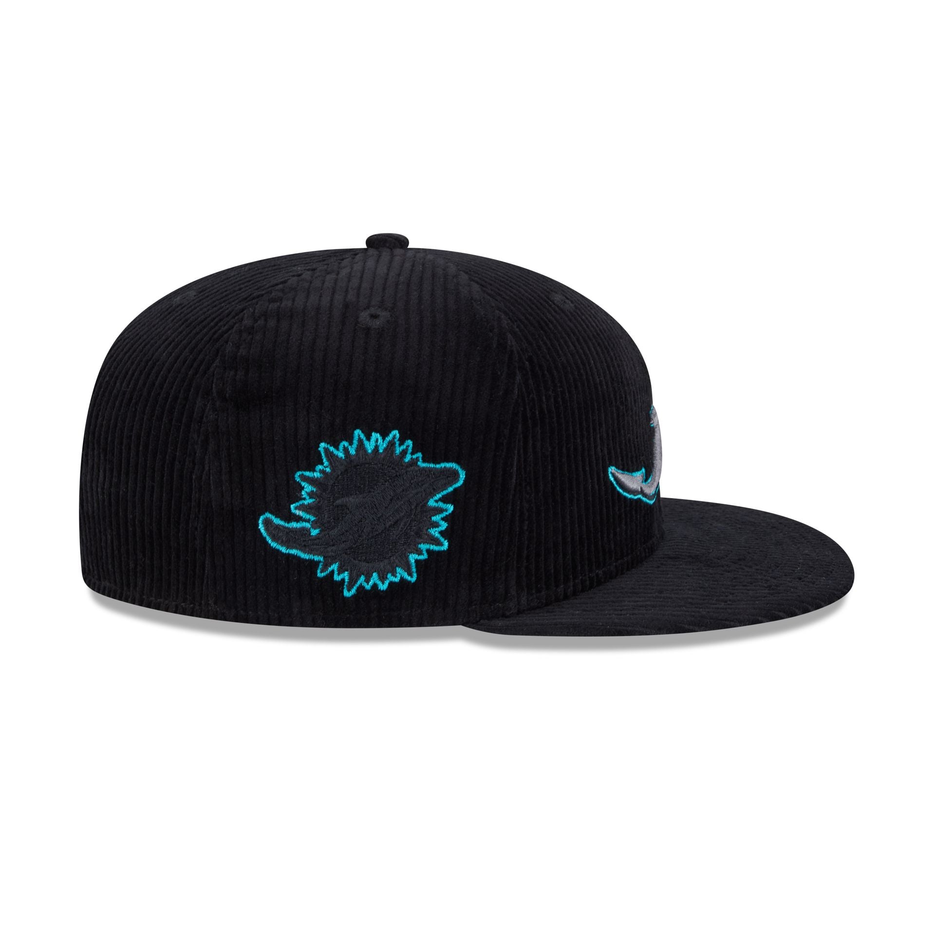 Miami Dolphins Color Pop Cord 59FIFTY Fitted Hat - Image 4