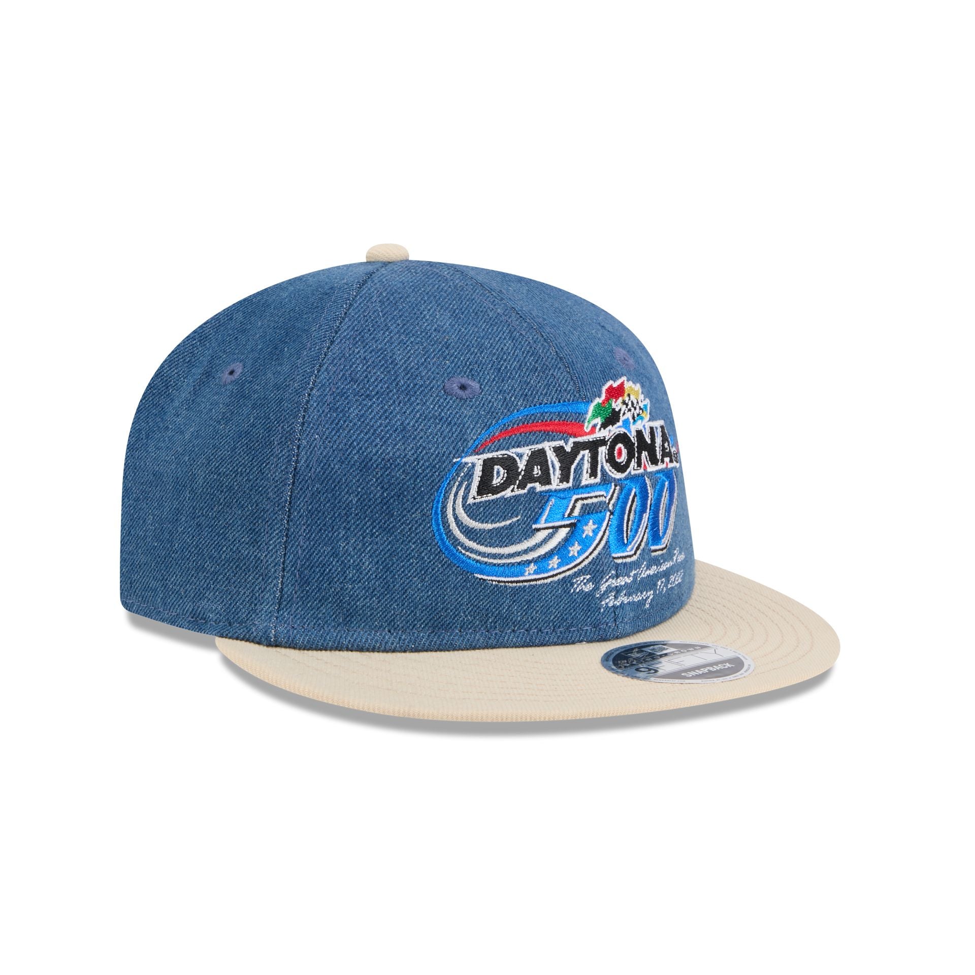 NASCAR Daytona® 500 Denim Retro Crown 9FIFTY Adjustable Hat - Image 3