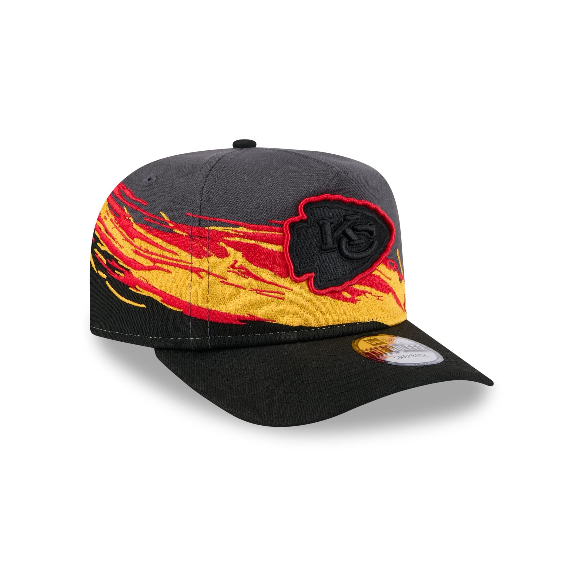 Kansas City Chiefs Graphite Brushstroke Golfer Hat - Image 3