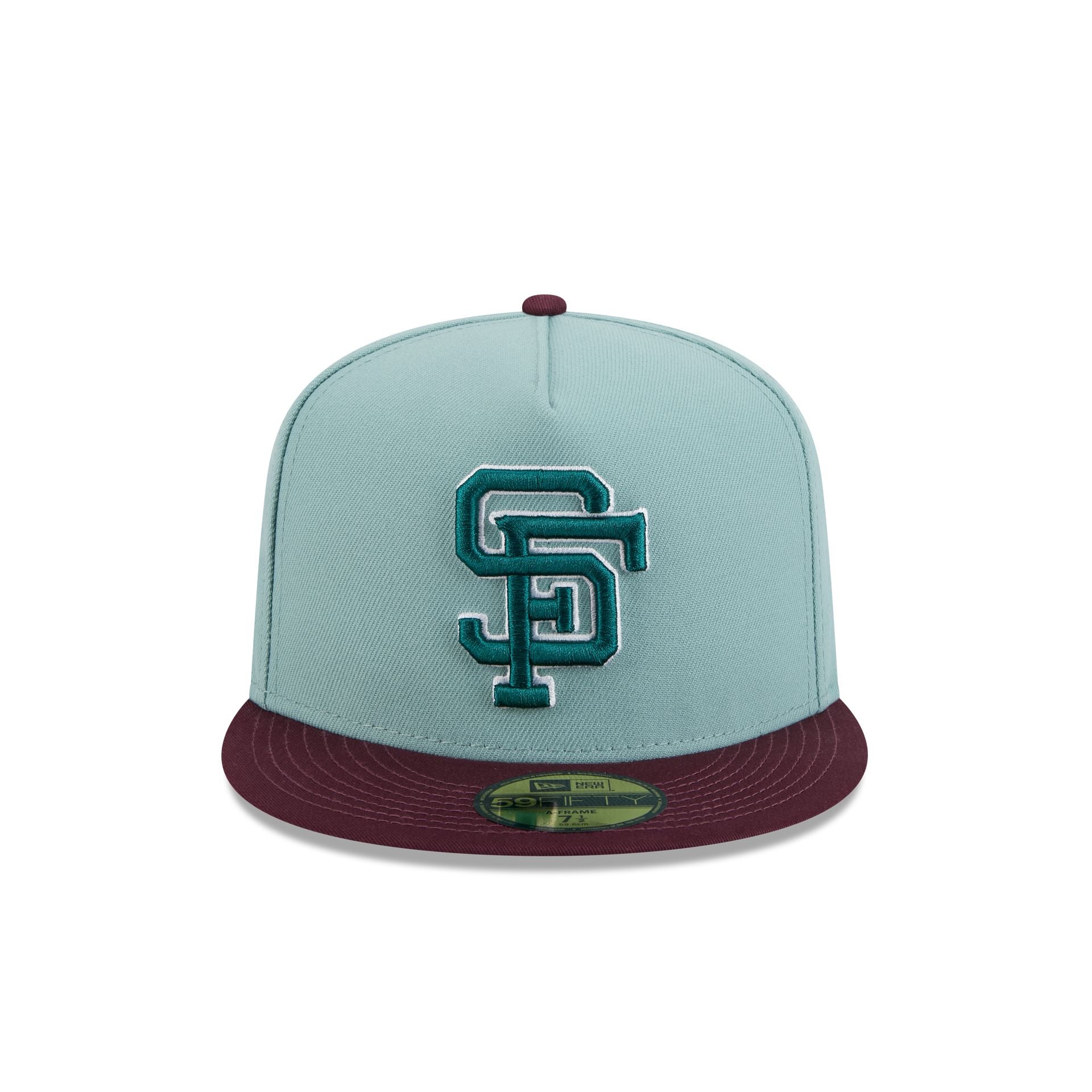 San Francisco Giants Beach Kiss Blue 59FIFTY A-Frame Fitted Hat - Image 2