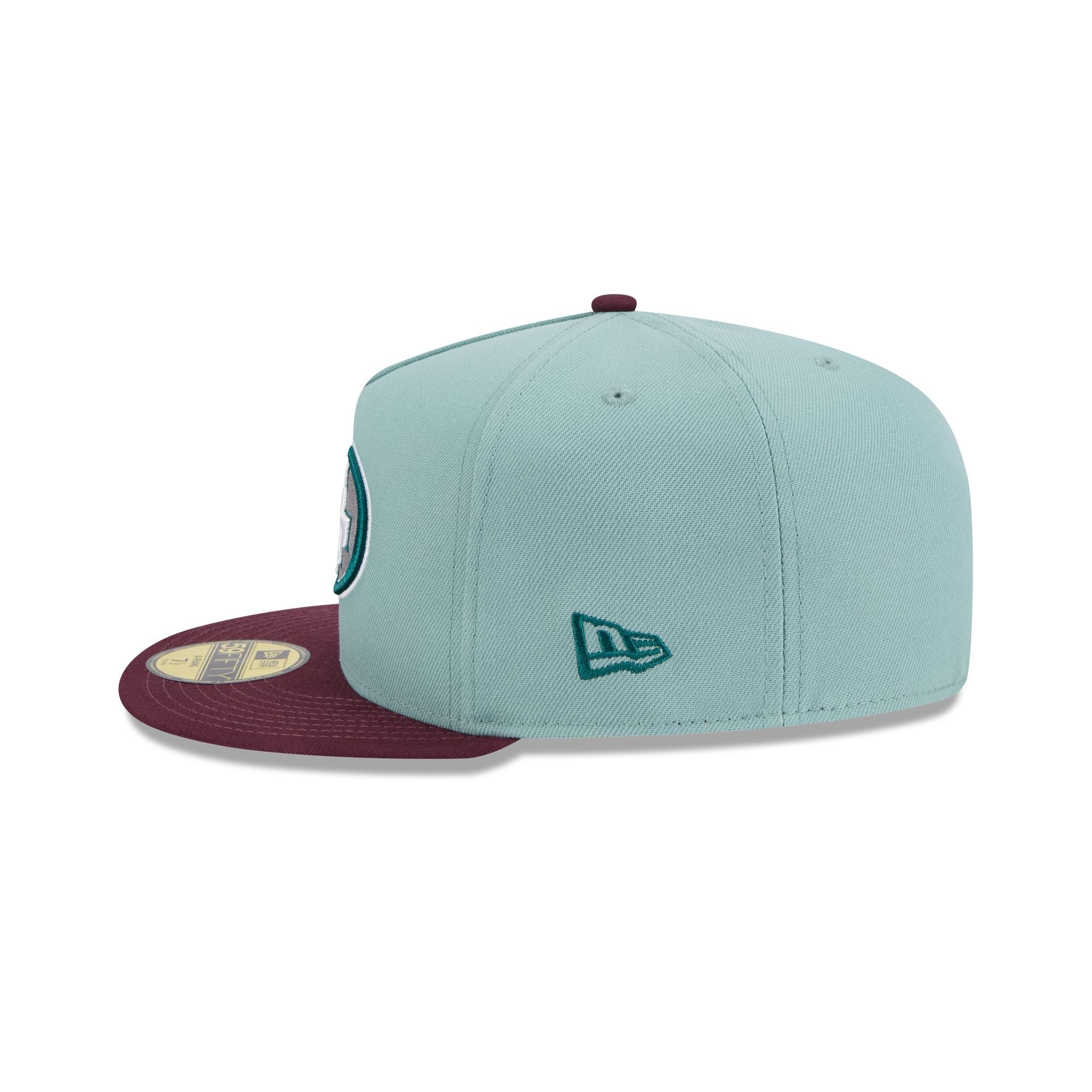 San Francisco 49ers Beach Kiss Blue 59FIFTY A-Frame Fitted Hat - Image 5