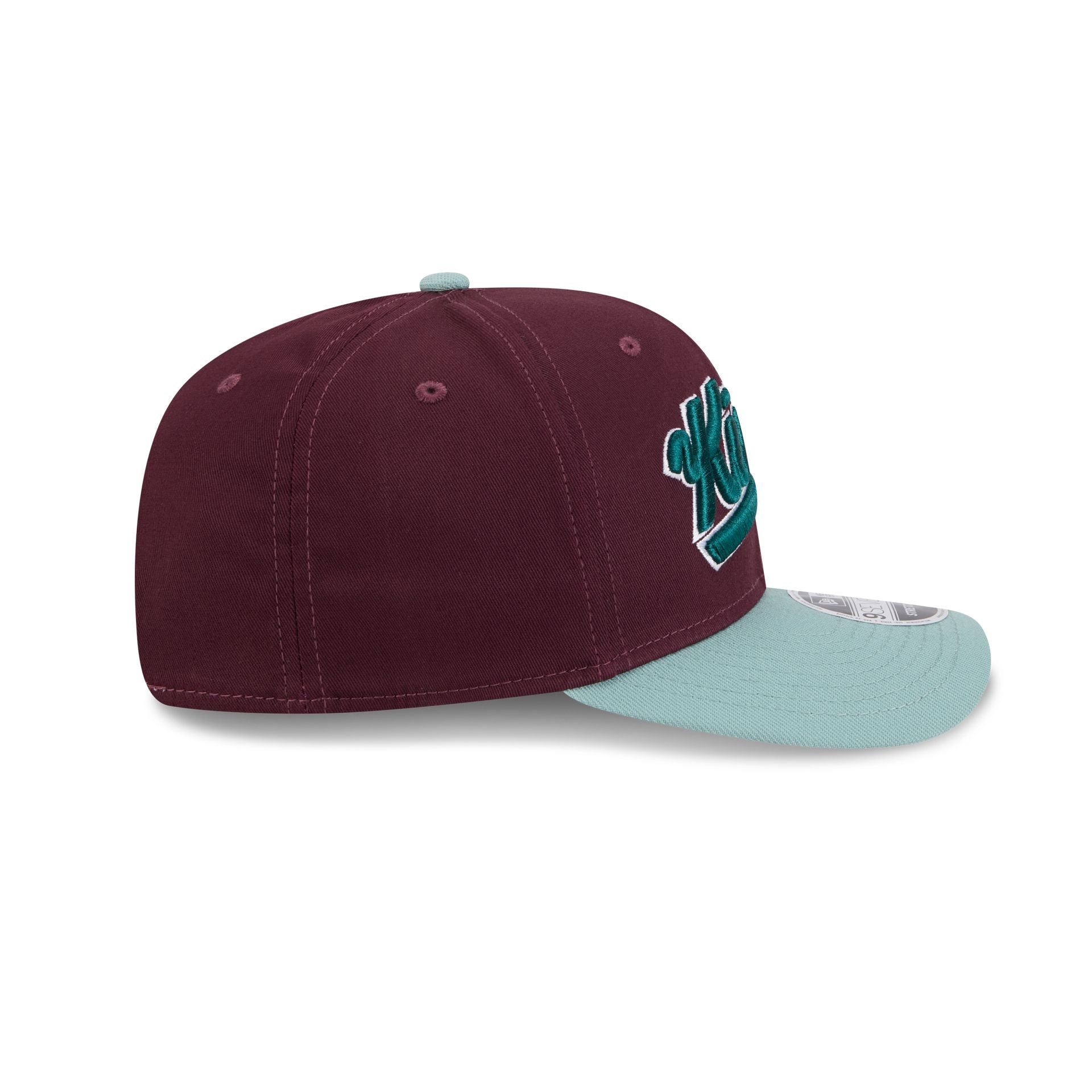 Sacramento Kings Maroon 9SEVENTY Stretch-Snap Hat - Image 5