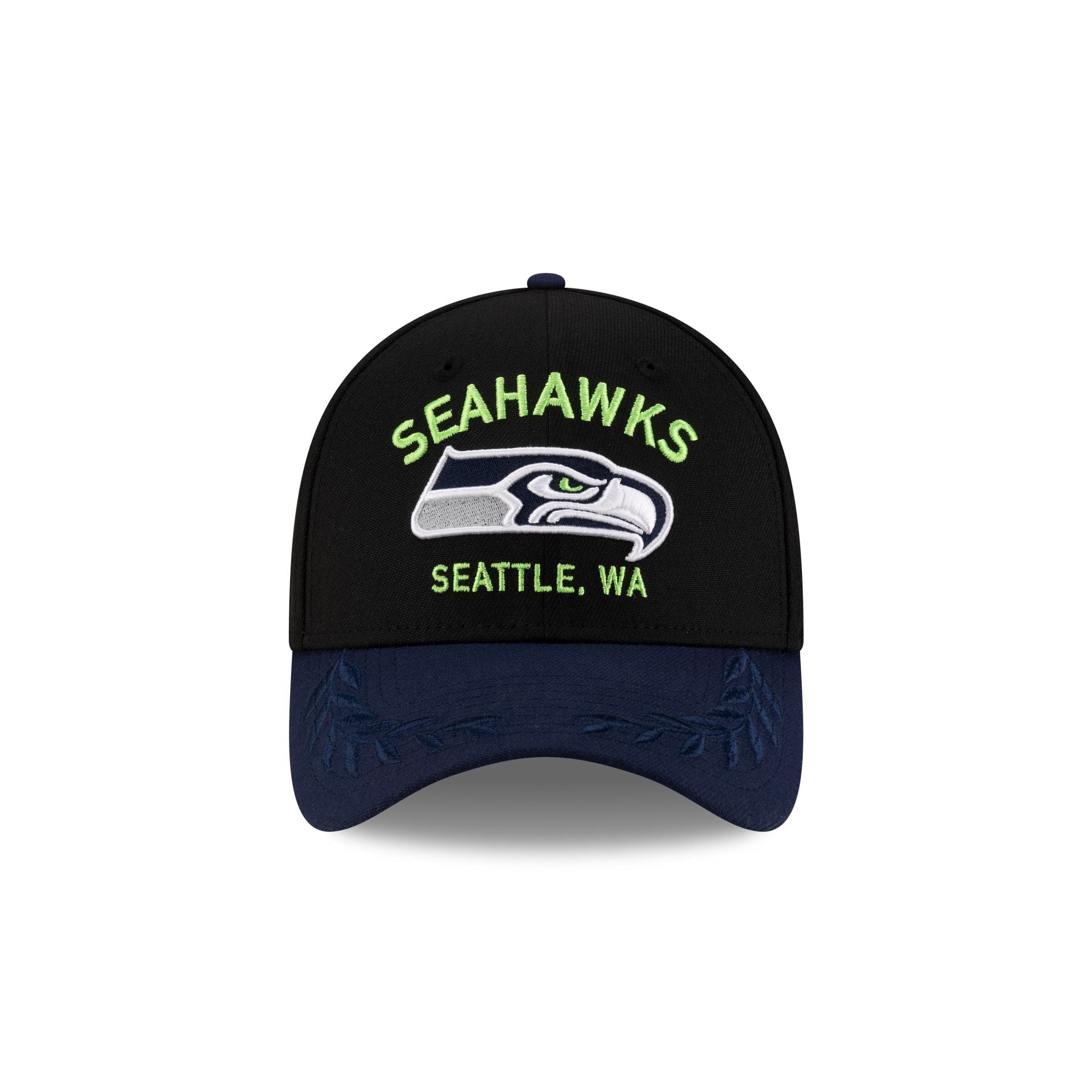 Seattle Seahawks 2025 Draft 39THIRTY Stretch Fit Hat - Image 2