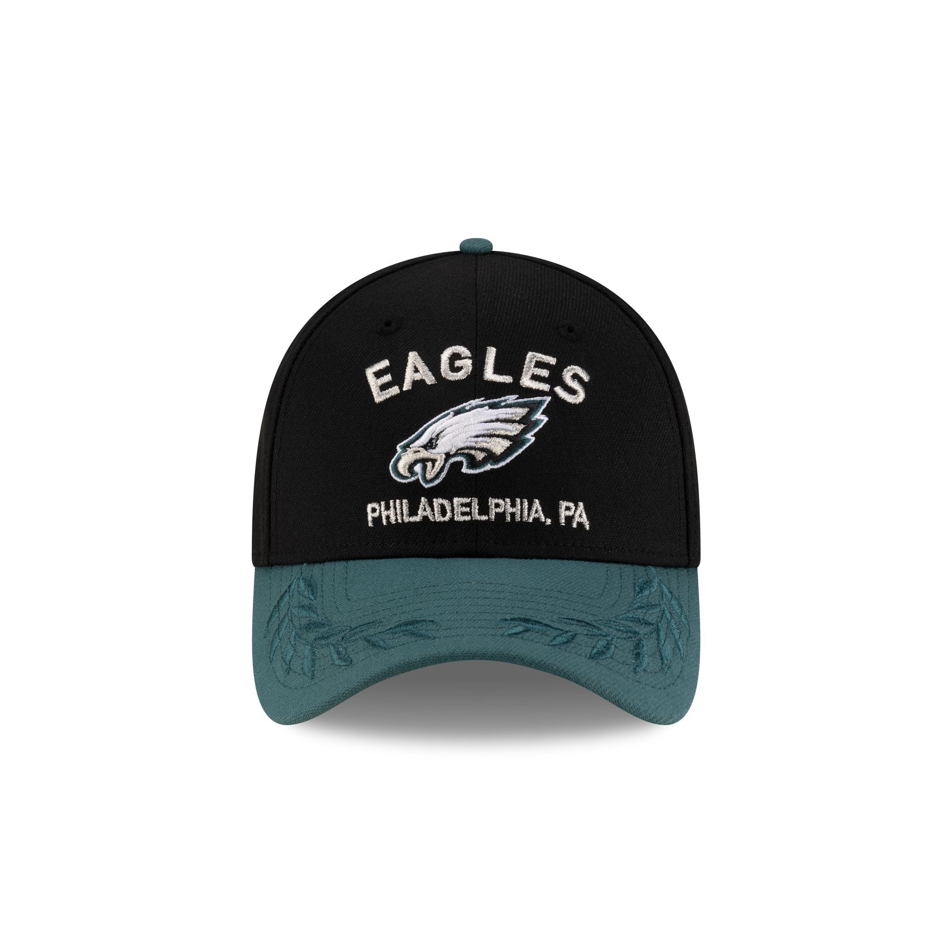 Philadelphia Eagles 2025 Draft 39THIRTY Stretch Fit Hat - Image 2