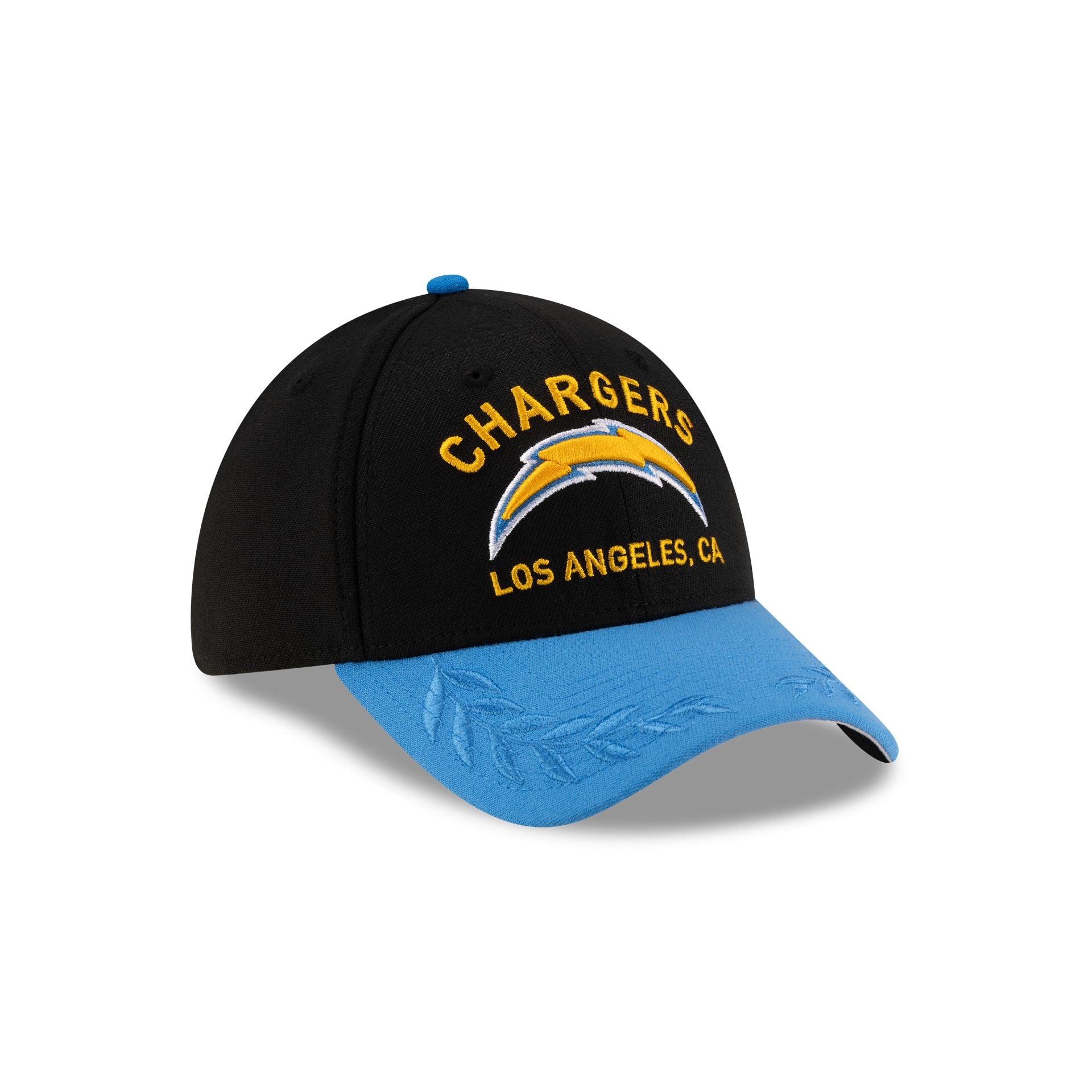 Los Angeles Chargers 2025 Draft 39THIRTY Stretch Fit Hat - Image 3