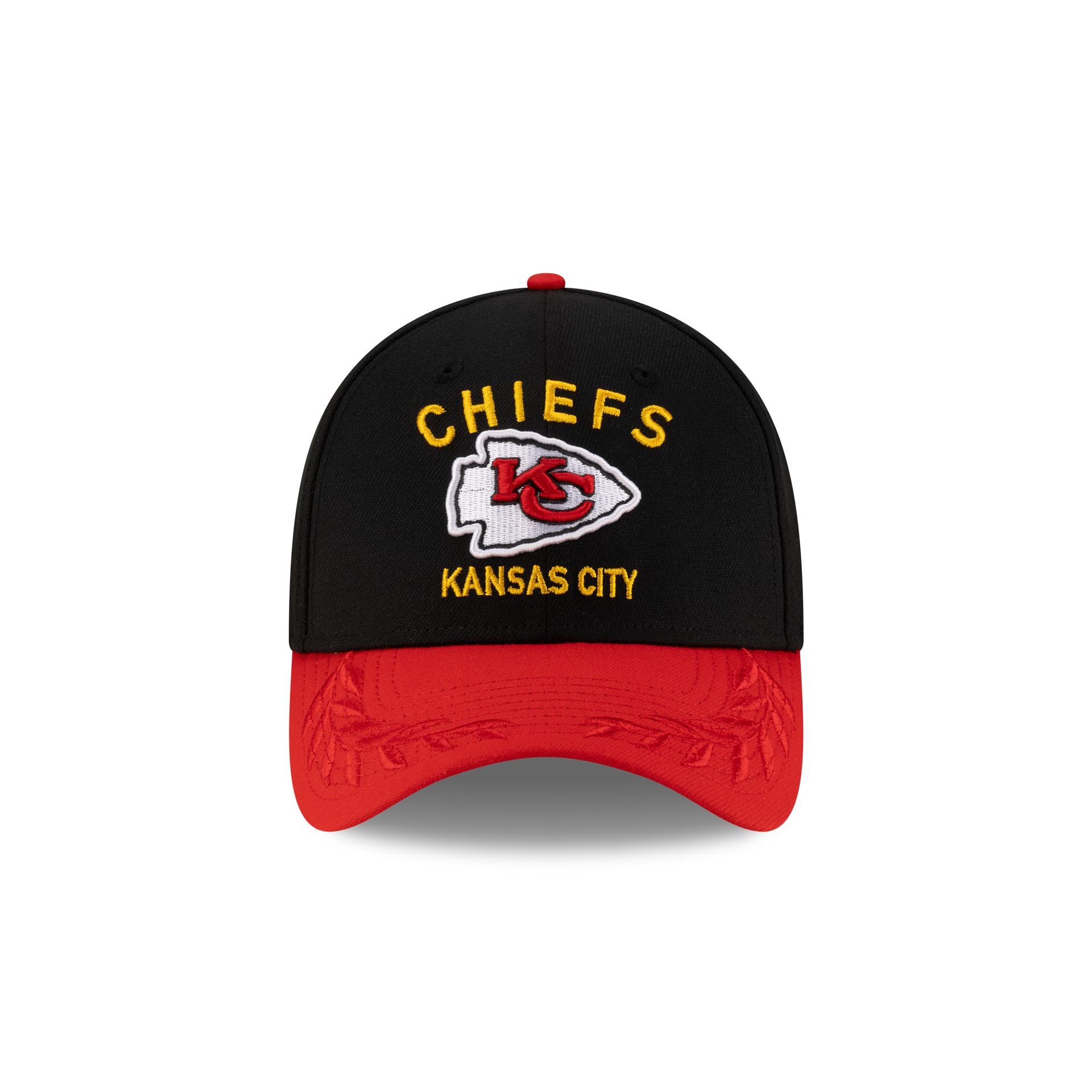 Kansas City Chiefs 2025 Draft 39THIRTY Stretch Fit Hat - Image 2