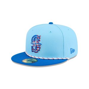Seattle Mariners Independence Day 2025 59FIFTY Fitted Hat