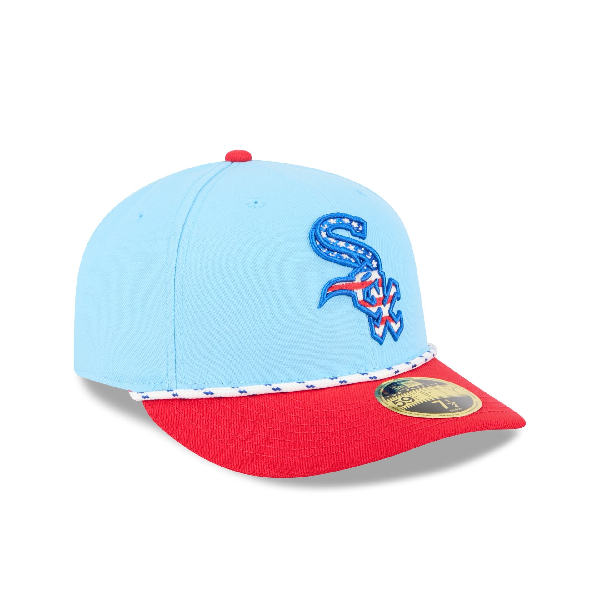 Chicago White Sox Independence Day 2025 Low Profile 59FIFTY Fitted Hat - Image 3