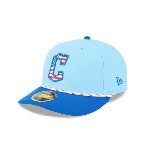 Cleveland Guardians Independence Day 2025 Low Profile 59FIFTY Fitted Hat