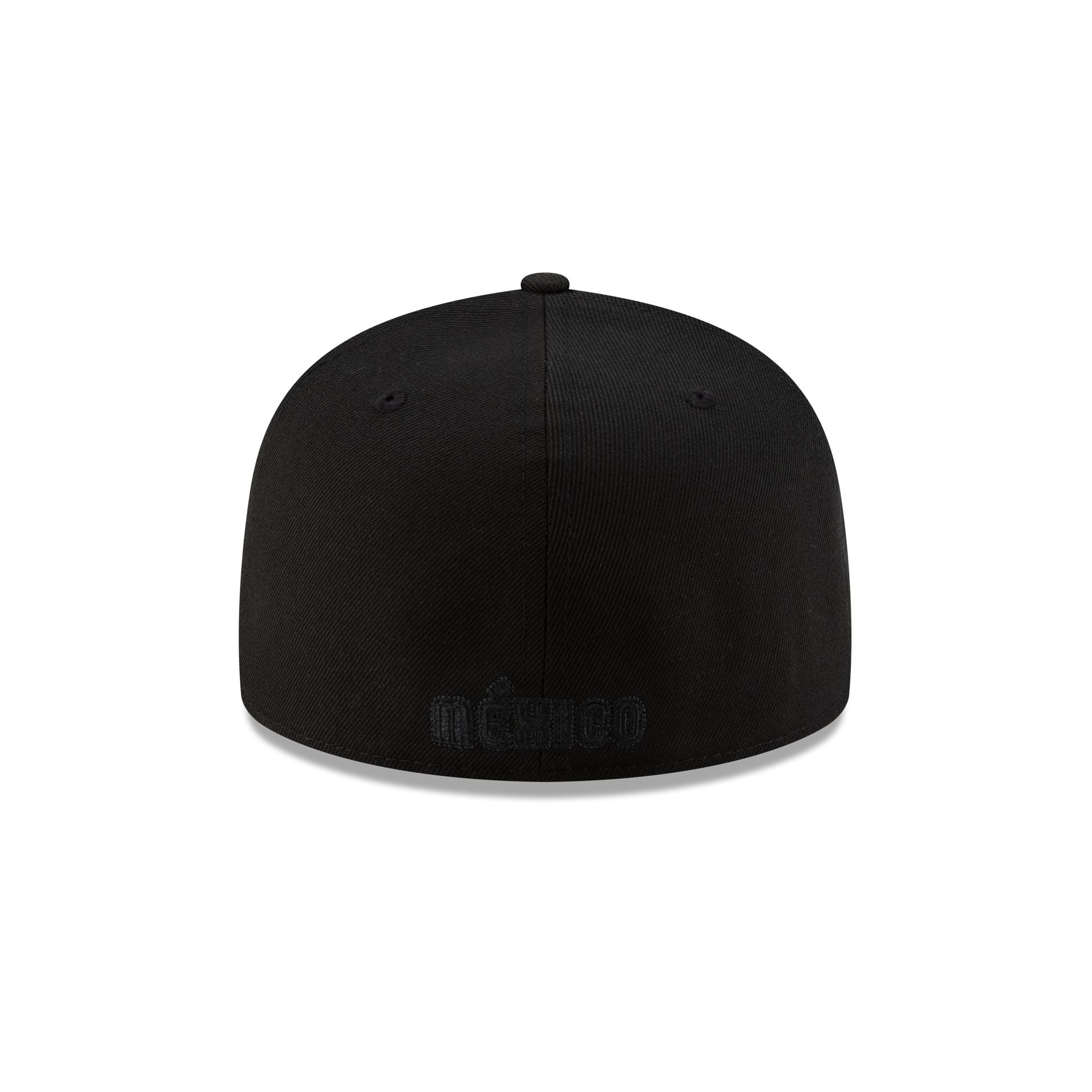 Mexico Baseball Black on Black 59FIFTY Fitted Hat - Image 6