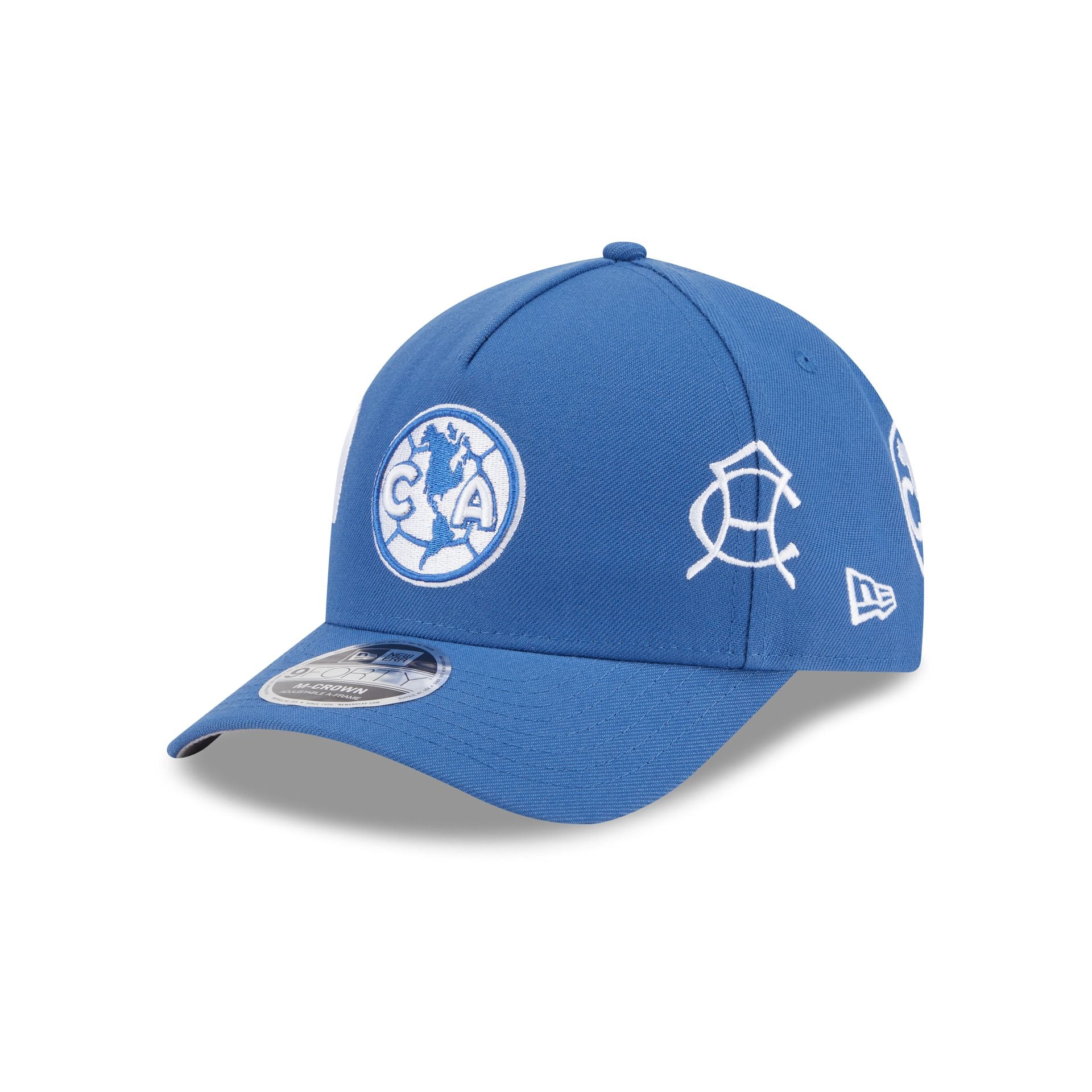 Club América Indigo 9FORTY M-Crown A-Frame Trucker Hat - Image 3