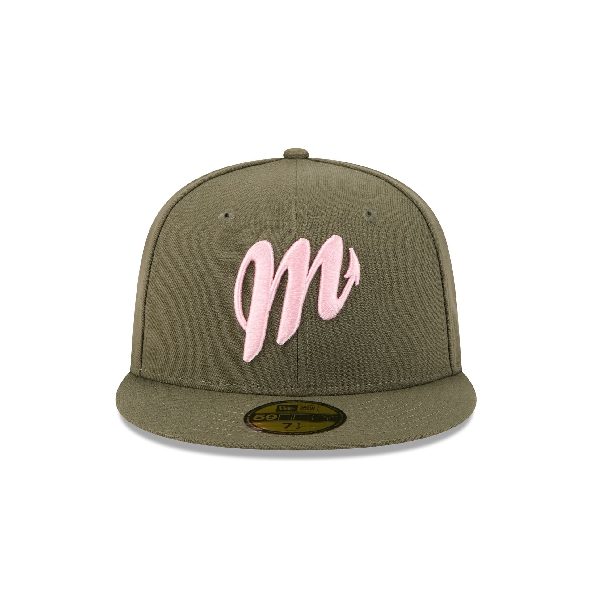 Diablos Rojos del México Olive 59FIFTY Fitted Hat - Image 2