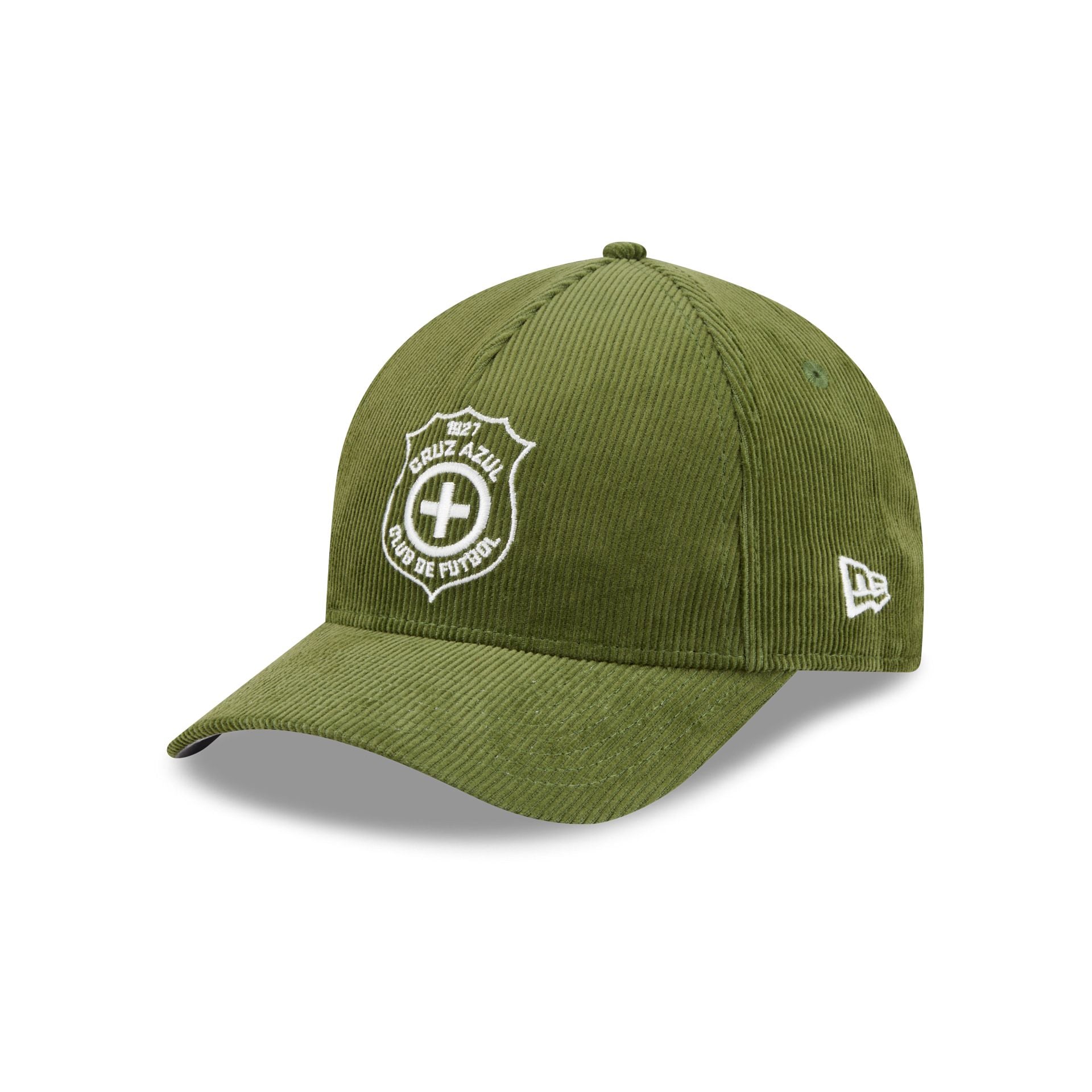 Cruz Azul Olive Corduroy 9FORTY M-Crown Snapback Hat