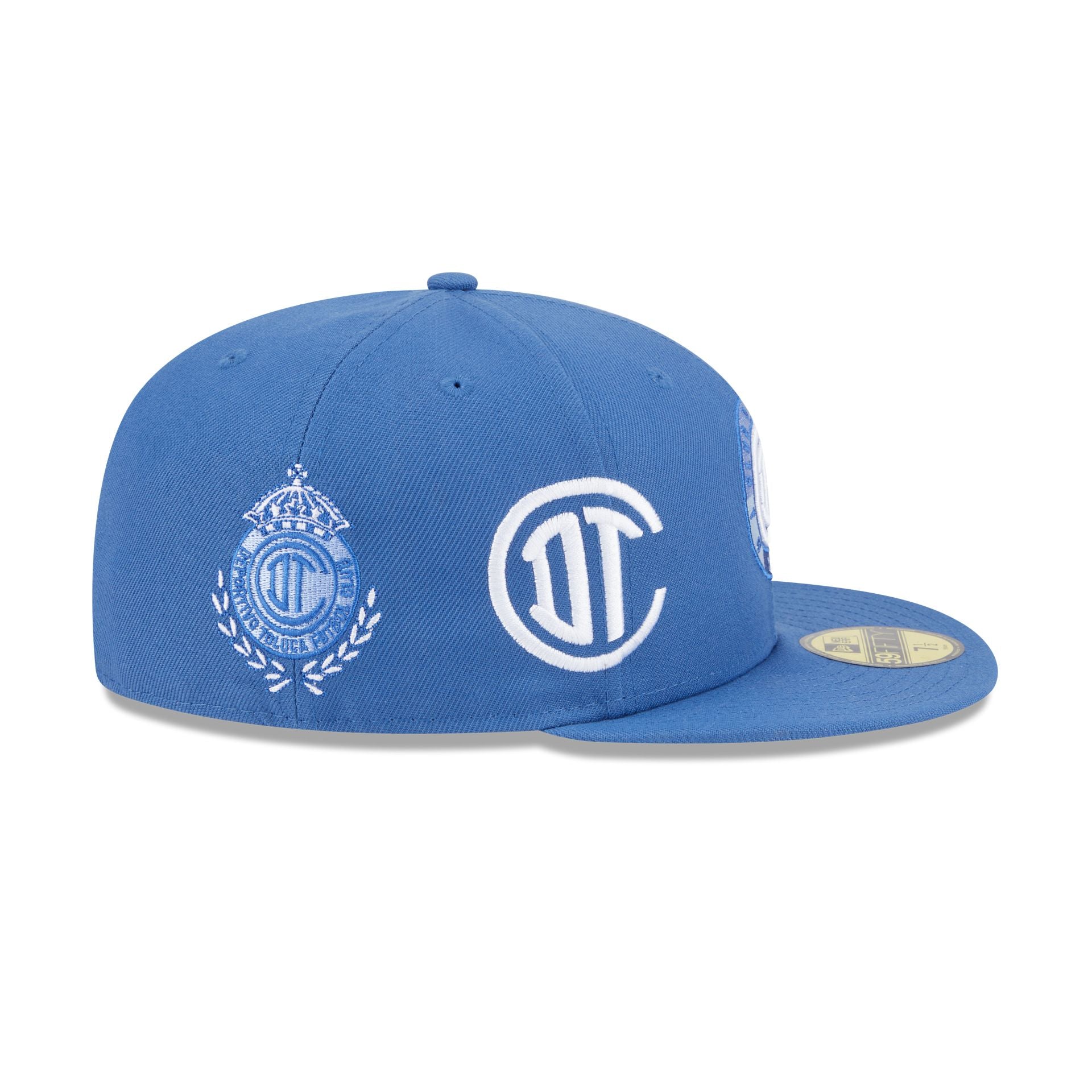 Deportivo Toluca FC Indigo 59FIFTY Fitted Hat - Image 4
