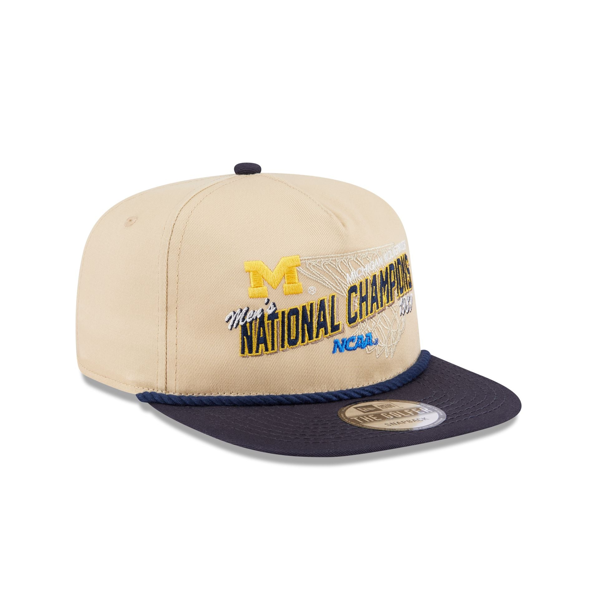 Michigan Wolverines 1989 National Champions Golfer Hat - Image 3