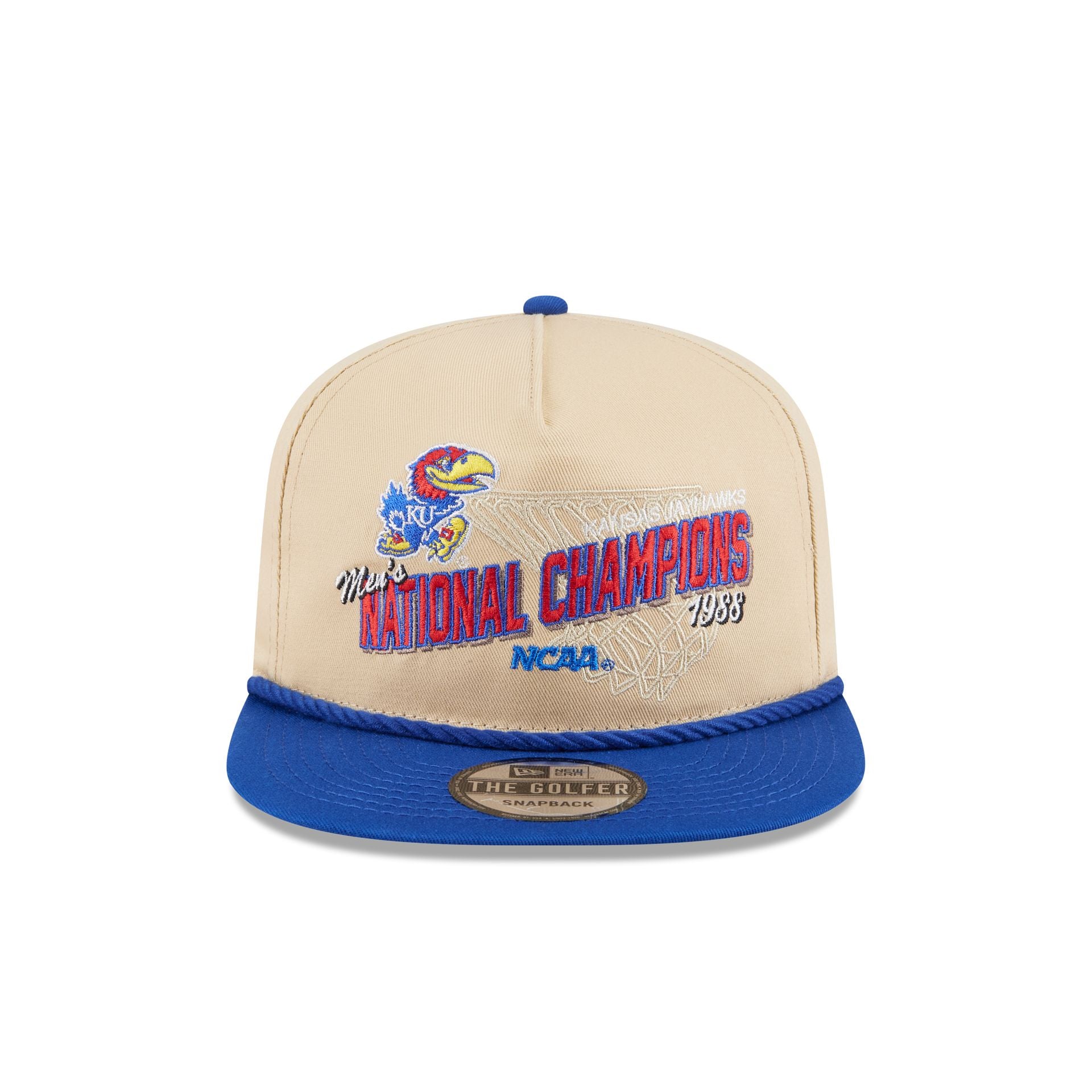 Kansas Jayhawks 1988 National Champions Golfer Hat - Image 2