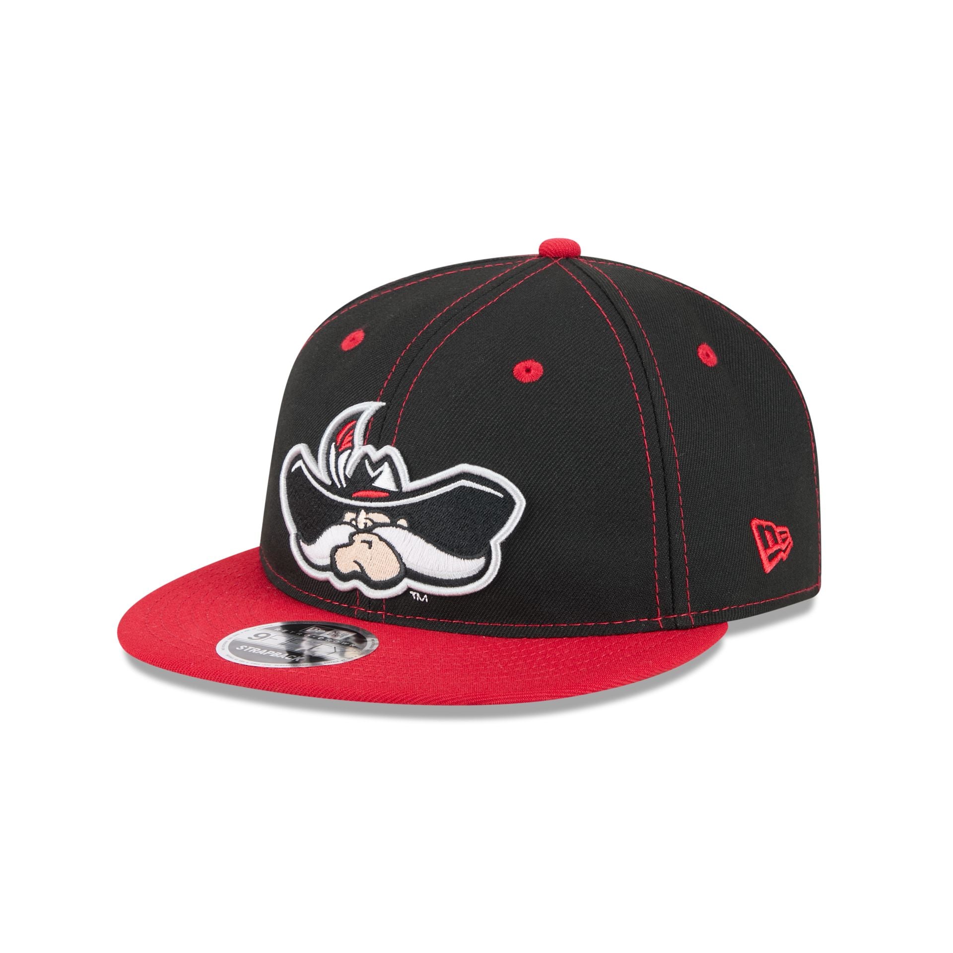 UNLV Runnin' Rebels Tournament Side Patch Retro Crown 9FIFTY Strapback Hat - Image 3