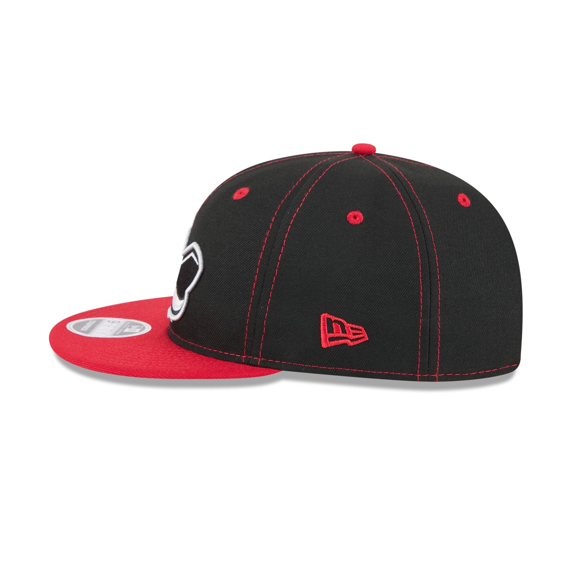 UNLV Runnin' Rebels Tournament Side Patch Retro Crown 9FIFTY Strapback Hat - Image 5