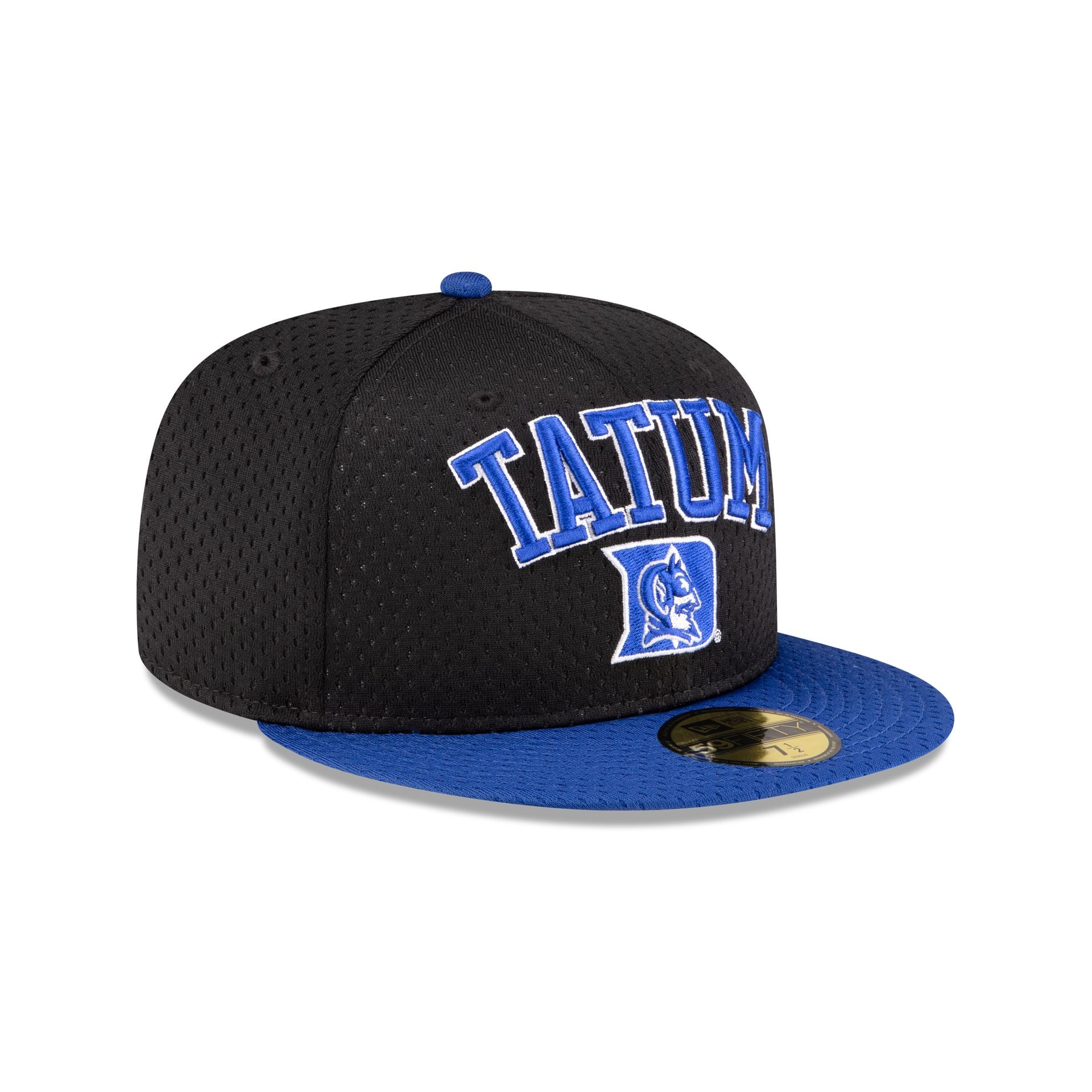 Jayson Tatum x Duke Blue Devils Black 59FIFTY Fitted Hat - Image 3