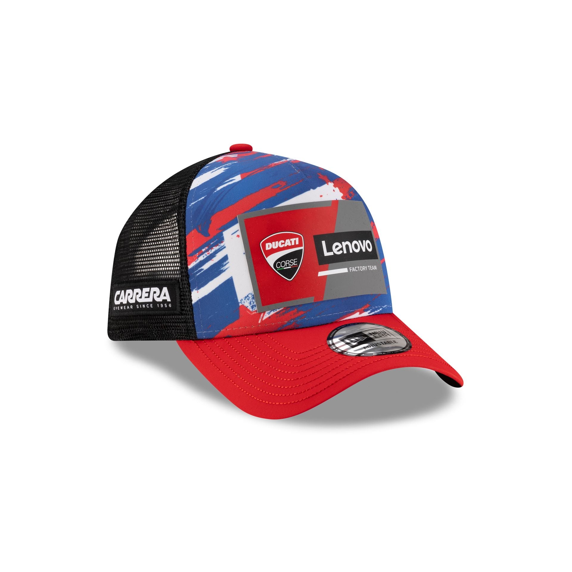 2025 Austin Race Special Ducati Lenovo Team MotoGP 9FORTY A-Frame Trucker Hat