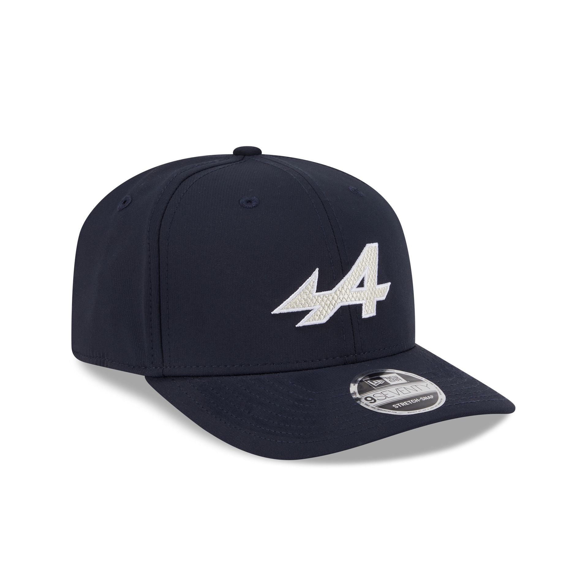 BWT Alpine F1 Team Recycled 9SEVENTY Stretch-Snap Hat - Image 3
