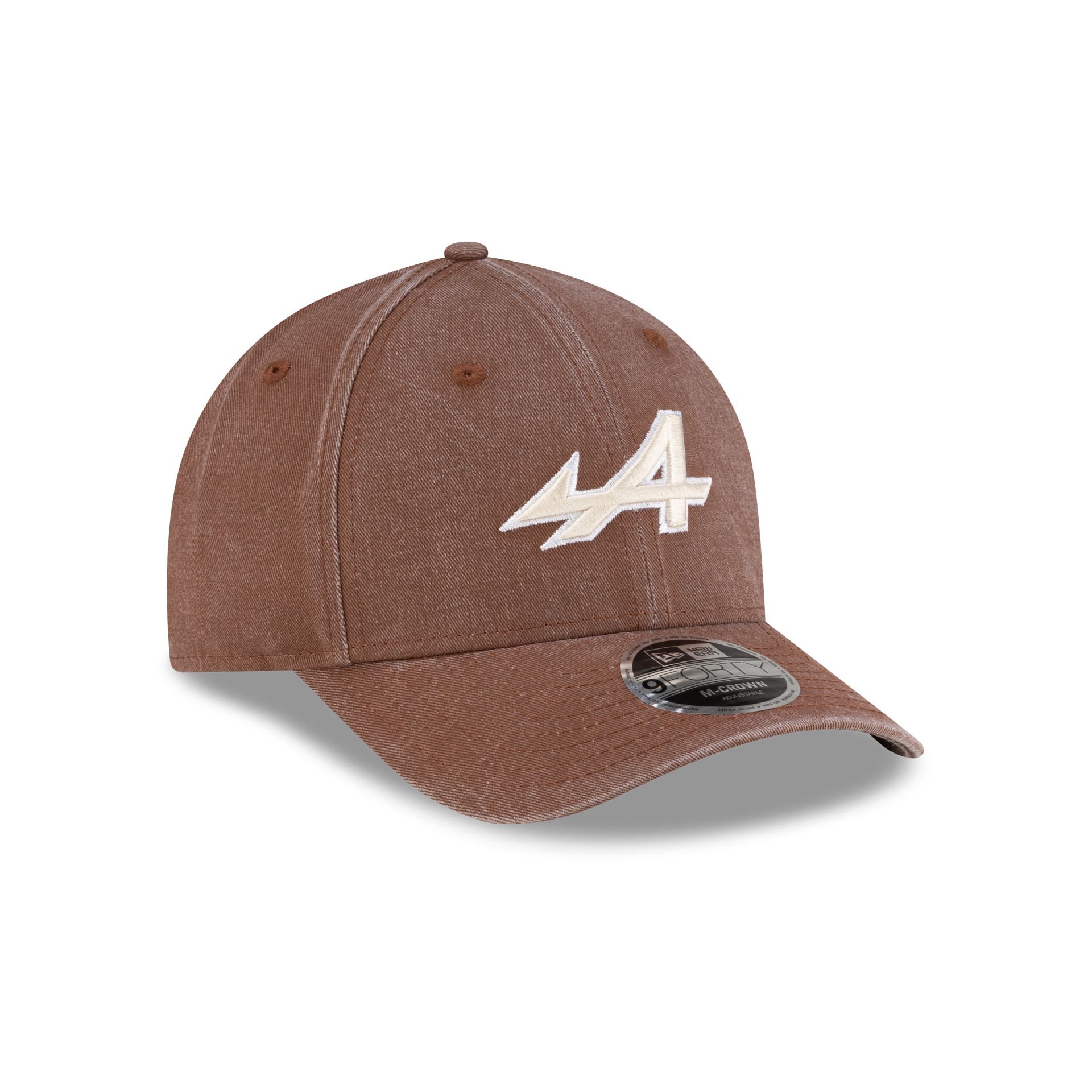 BWT Alpine F1 Team Washed Deep Auburn 9FORTY M-Crown Snapback Hat - Image 3