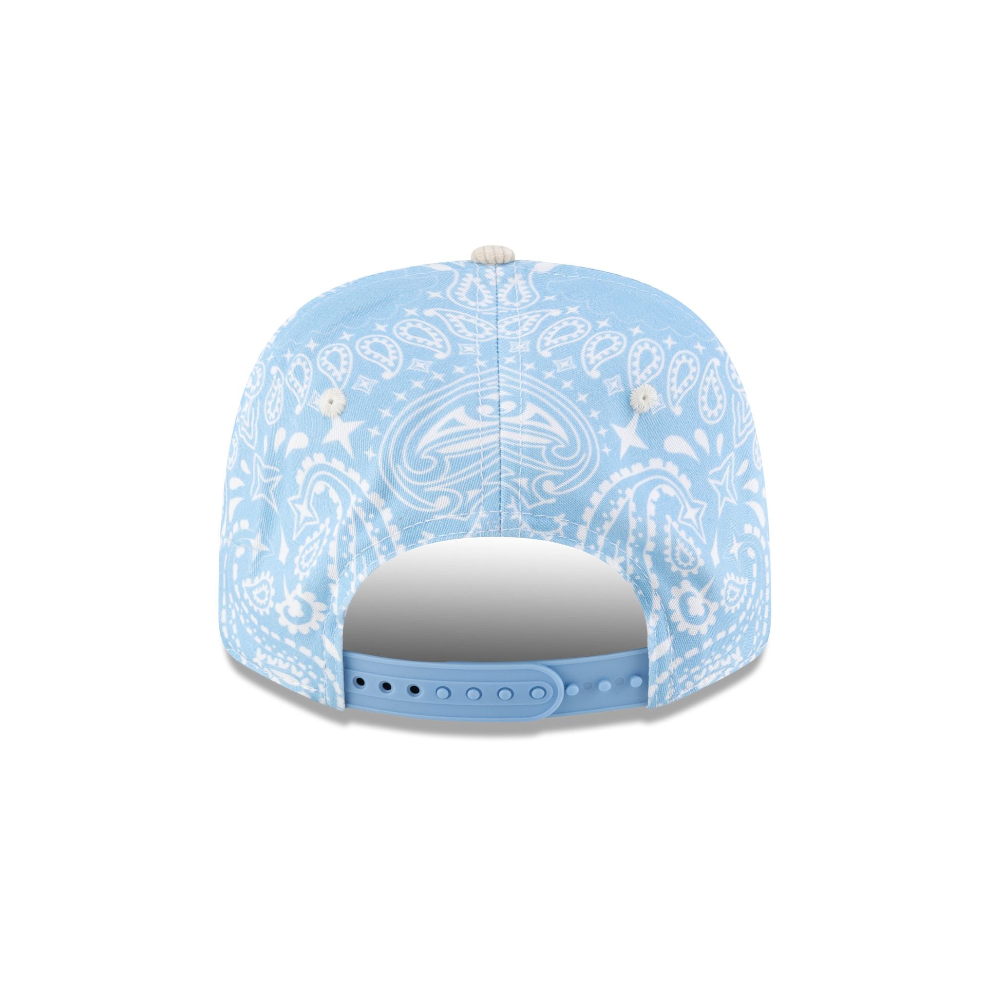 Visa Cash App Racing Bulls Soft Blue Paisley 9SEVENTY Stretch-Snap Hat - Image 6