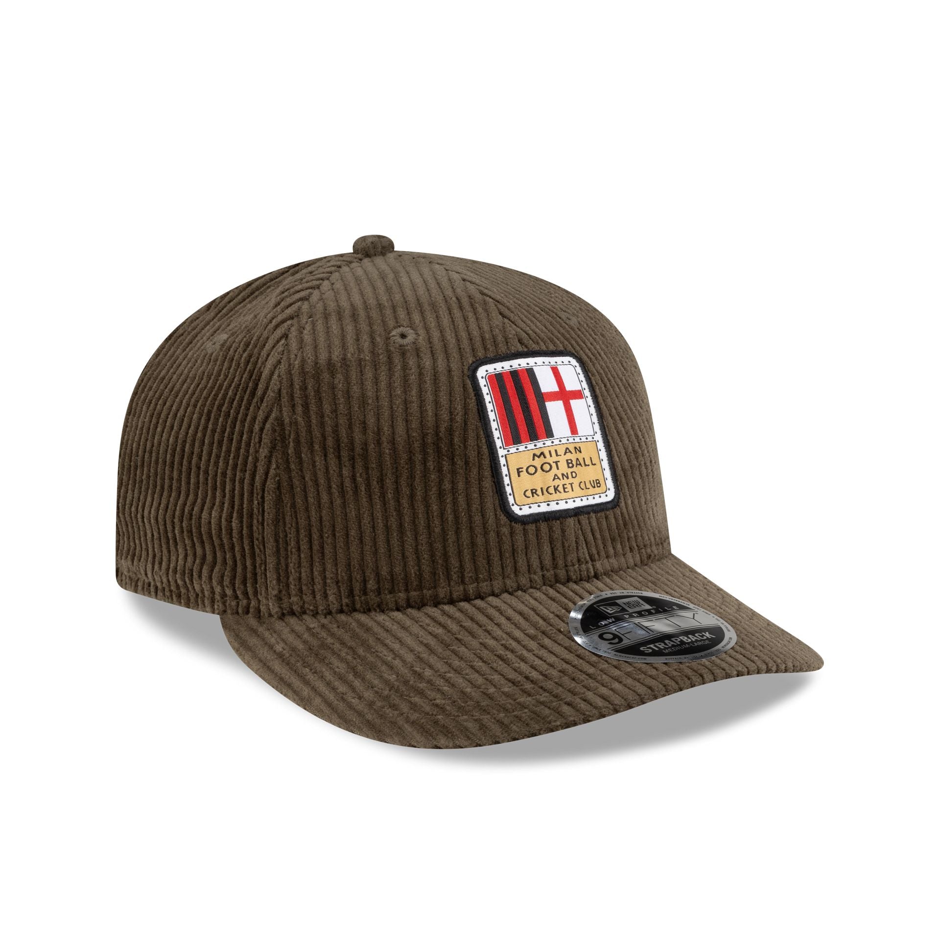 AC Milan Corduroy Low Profile 9FIFTY Adjustable Hat - Image 3