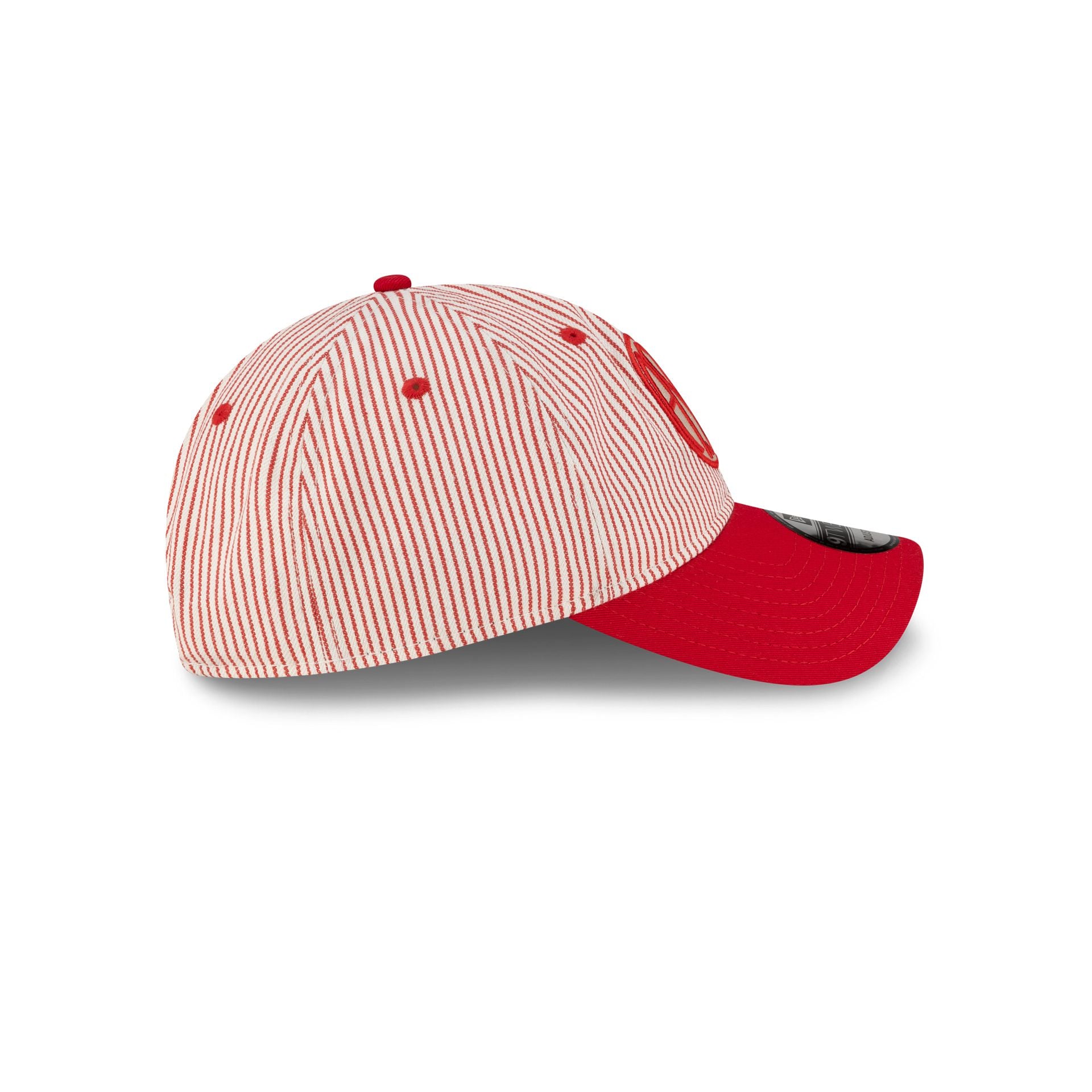 AS Roma Pinstripe 9TWENTY Adjustable Hat - Image 5
