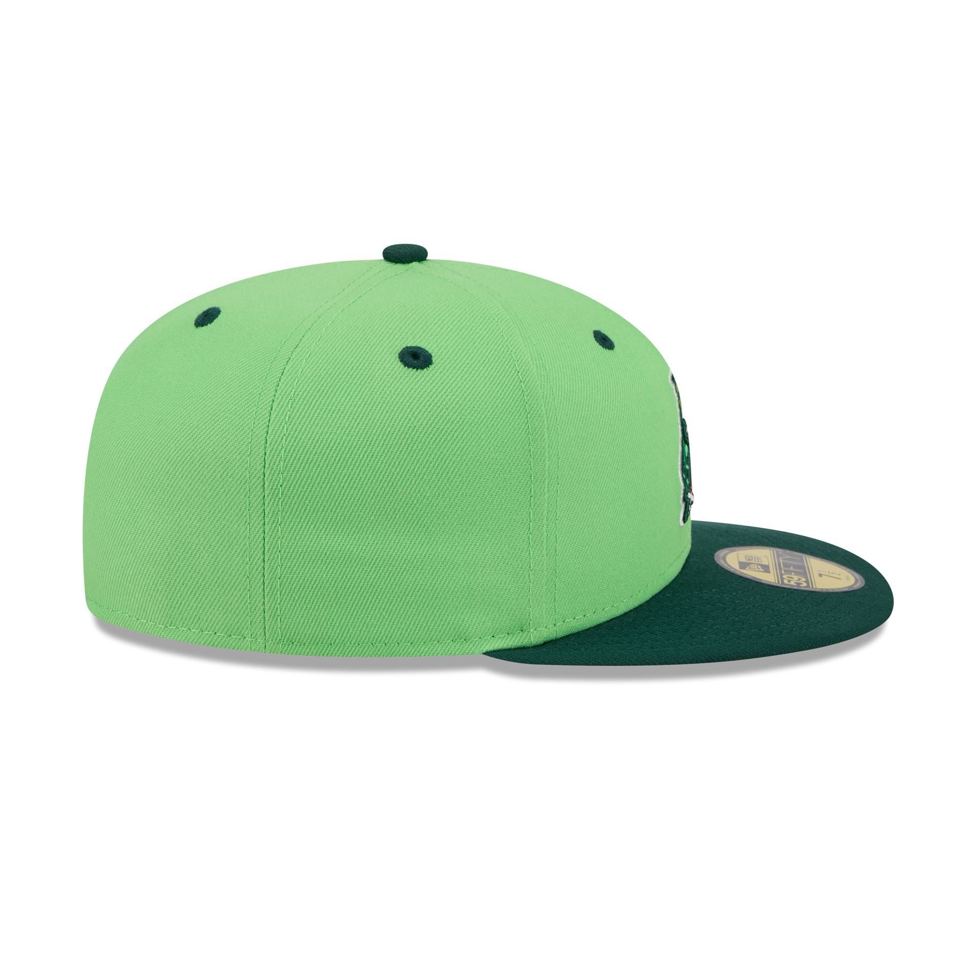Hartford Yard Goats Theme Night Green 59FIFTY Fitted Hat - Image 5