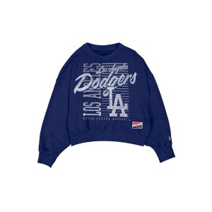Los Angeles Dodgers Throwback Women's Washed Crewneck