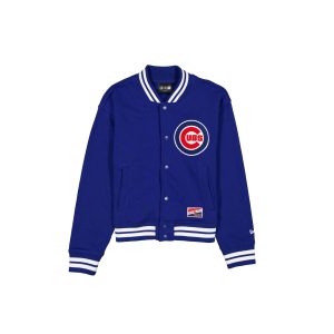 Chicago Cubs Throwback Women's Snap Front Jacket