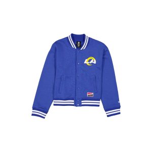 Los Angeles Rams Throwback Women's Snap Front Jacket