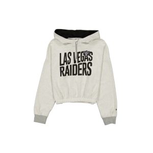 Las Vegas Raiders Sport Night Heather Gray Women's Hoodie