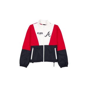 Atlanta Braves Leisure Women's Full-Zip Sweatshirt