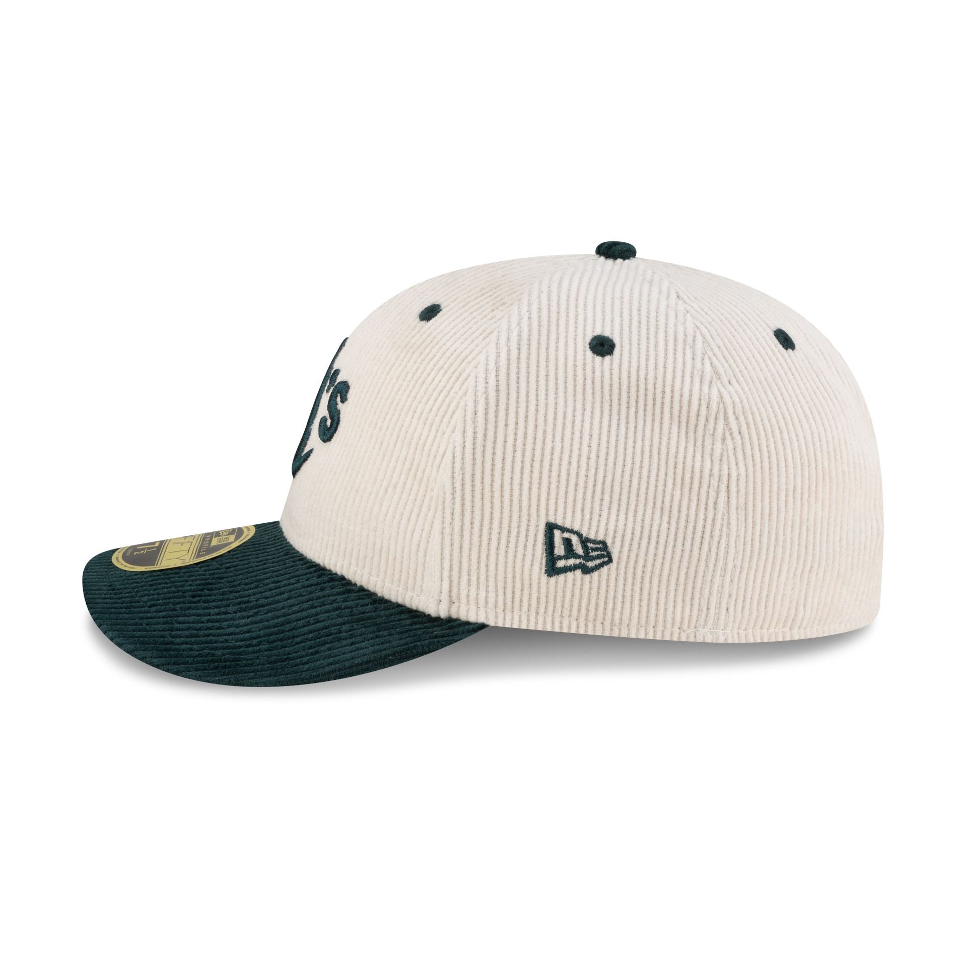 Athletics Cord Cream Low Profile 59FIFTY Fitted Hat - Image 4