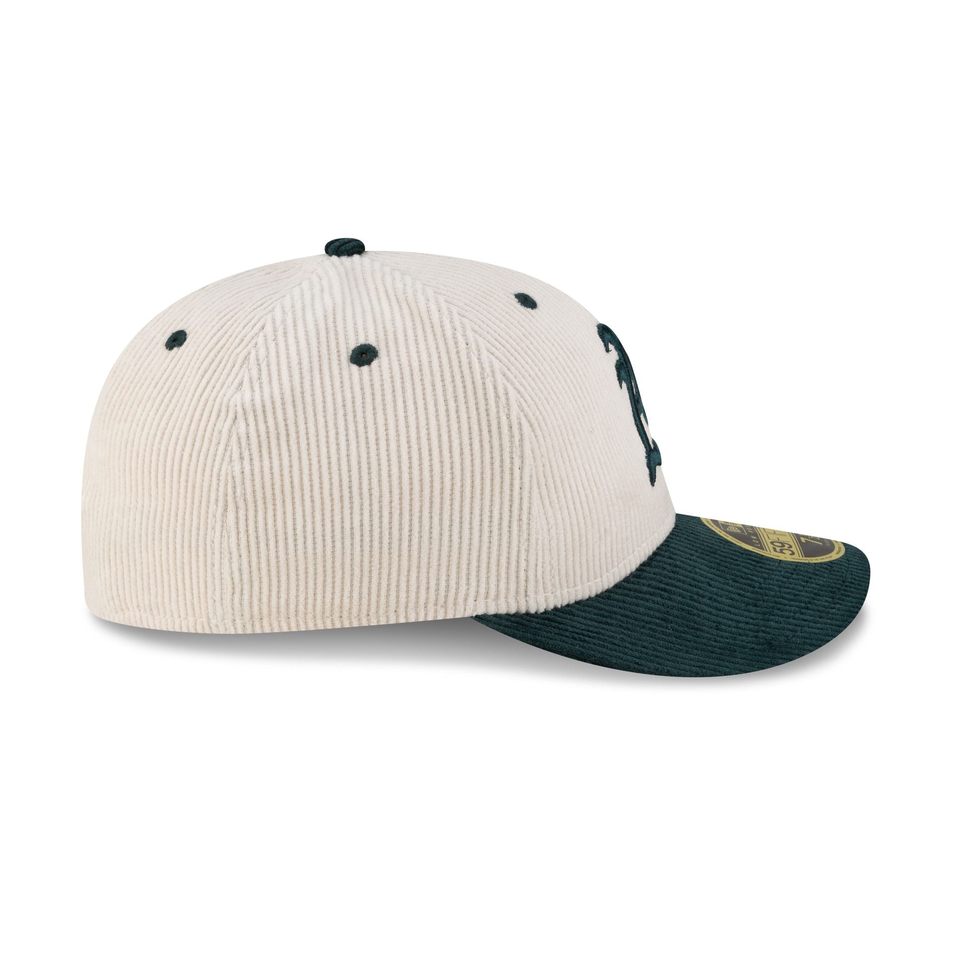 Athletics Cord Cream Low Profile 59FIFTY Fitted Hat - Image 5