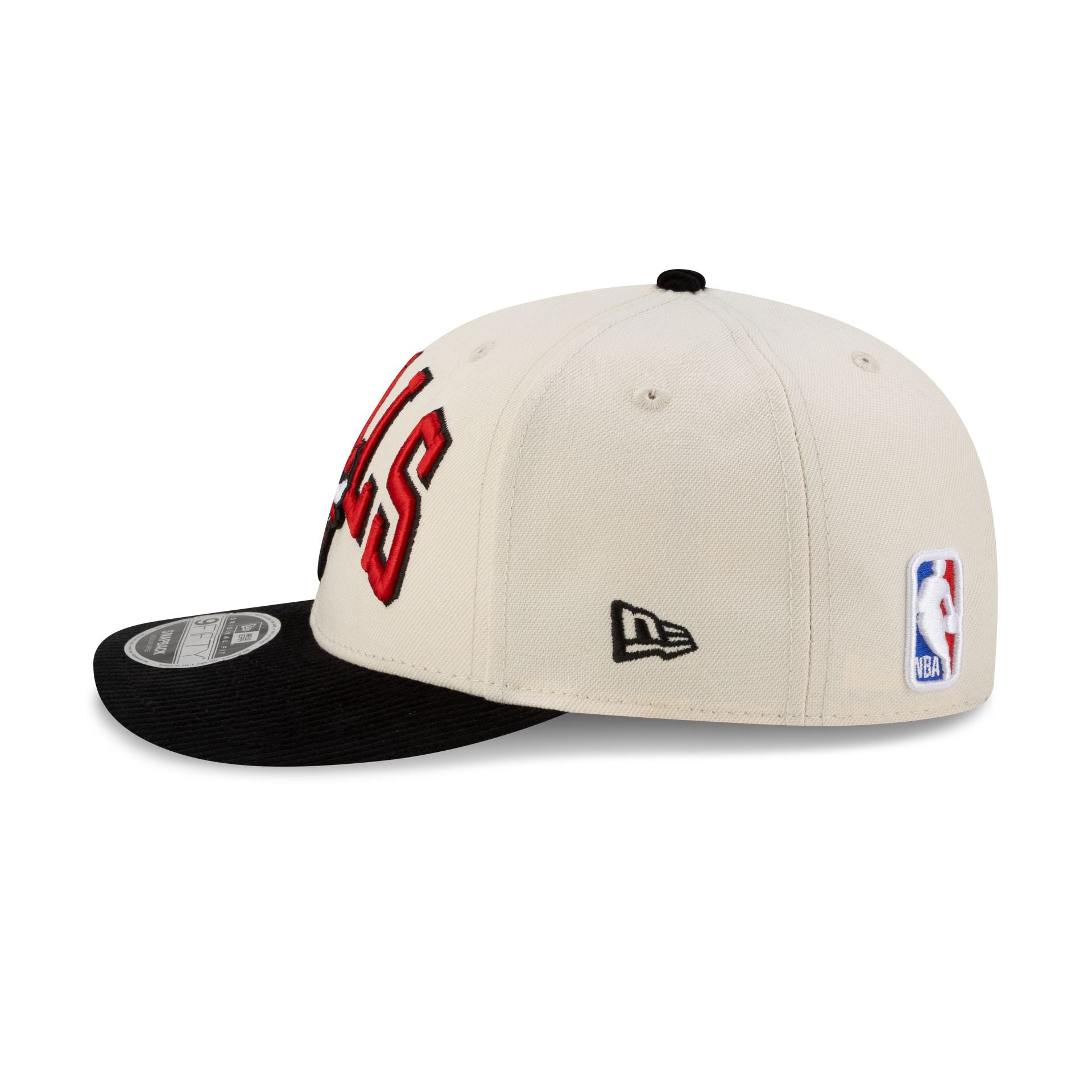Chicago Bulls Cord Visor 9FIFTY Snapback Hat - Image 4
