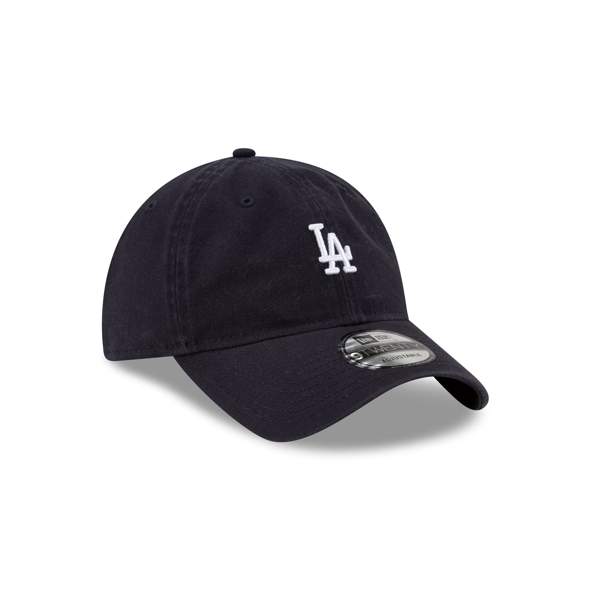 Los Angeles Dodgers Mini Logo Navy 9TWENTY Adjustable Hat - Image 3