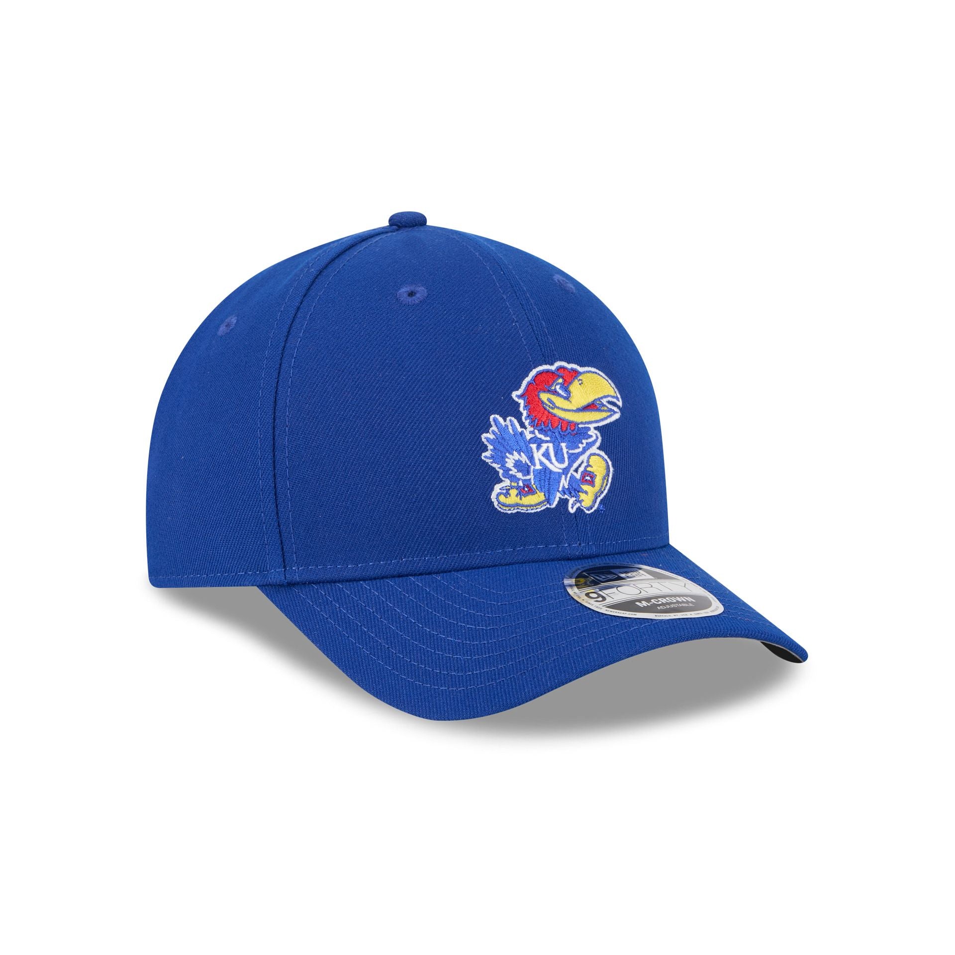 Kansas Jayhawks Team 9FORTY M-Crown Snapback Hat - Image 3